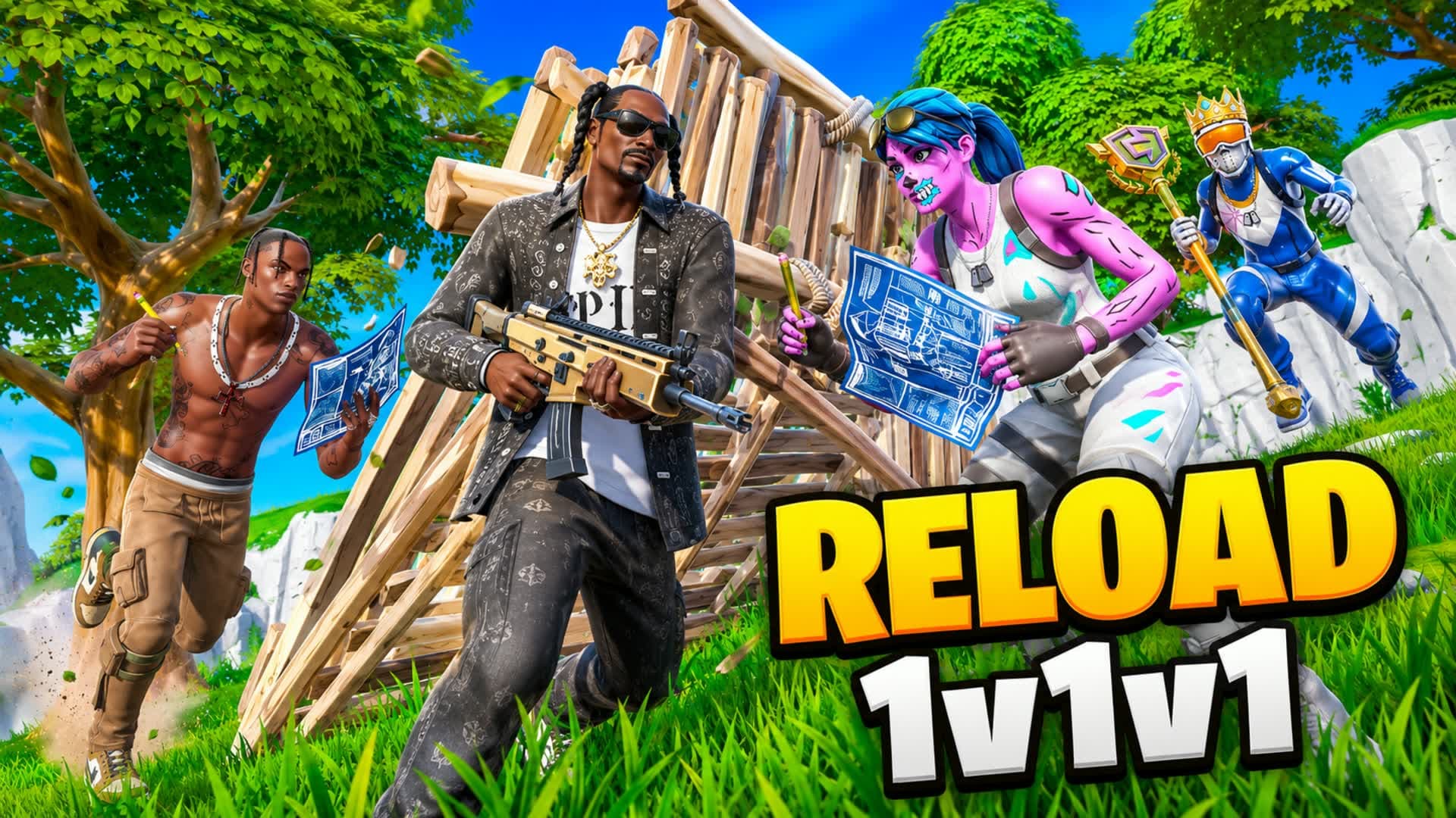 1v1v1 RELOAD [PIKUS]