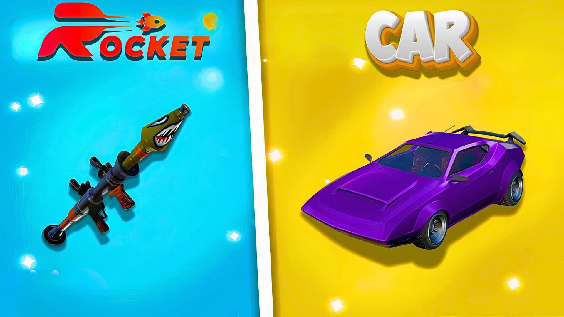 🚀ROCKET VS CAR🚗