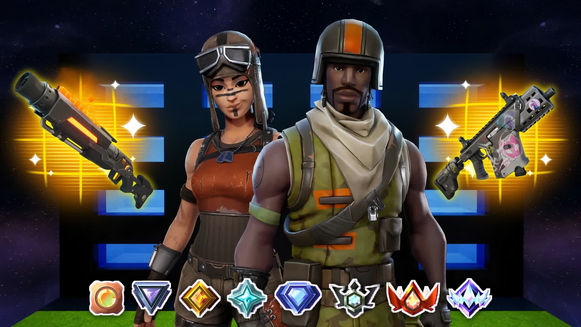 🔥 Duo 🔥 Zone Wars (32 Players)