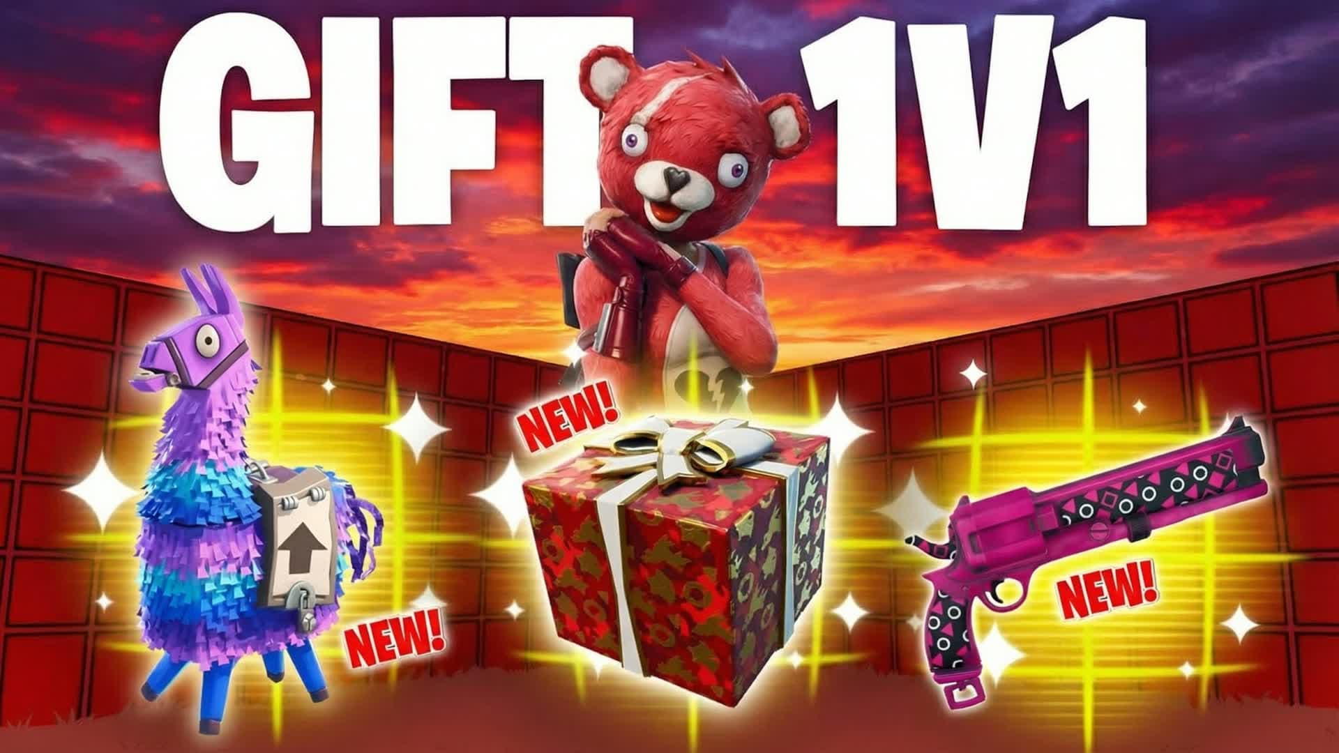 1V1 GIFT - ALL GUNS & RIDES