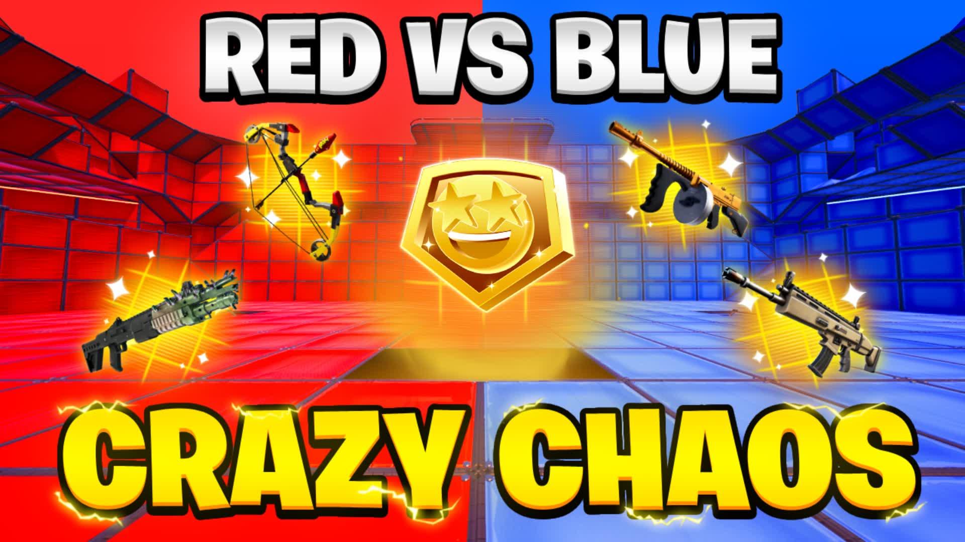 CRAZY CHAOS ⭐ RED VS BLUE 🔴🔵