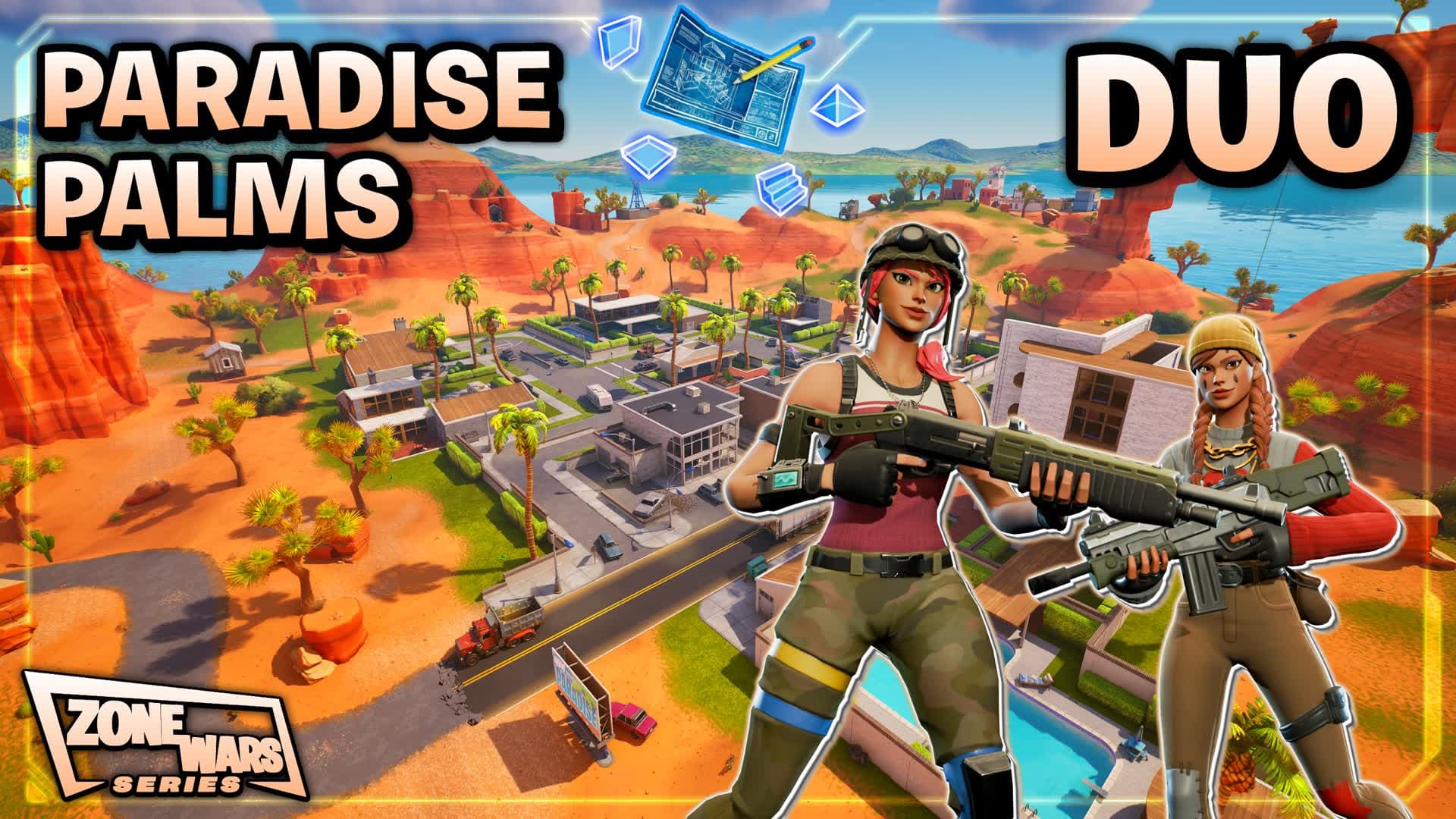 (Duo👥) Paradise Zone Wars [Series]