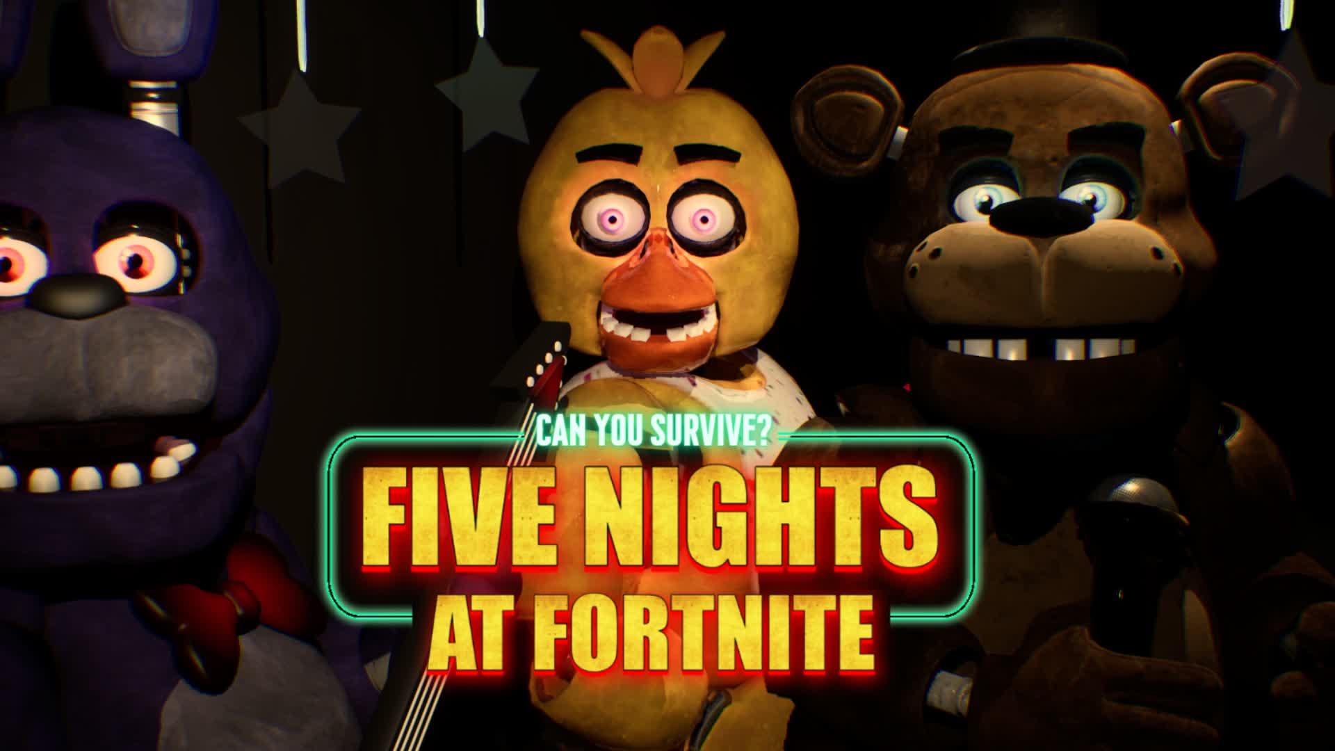 FNAF - Five Nights at Fortnite 🐻🐔🐰🦊