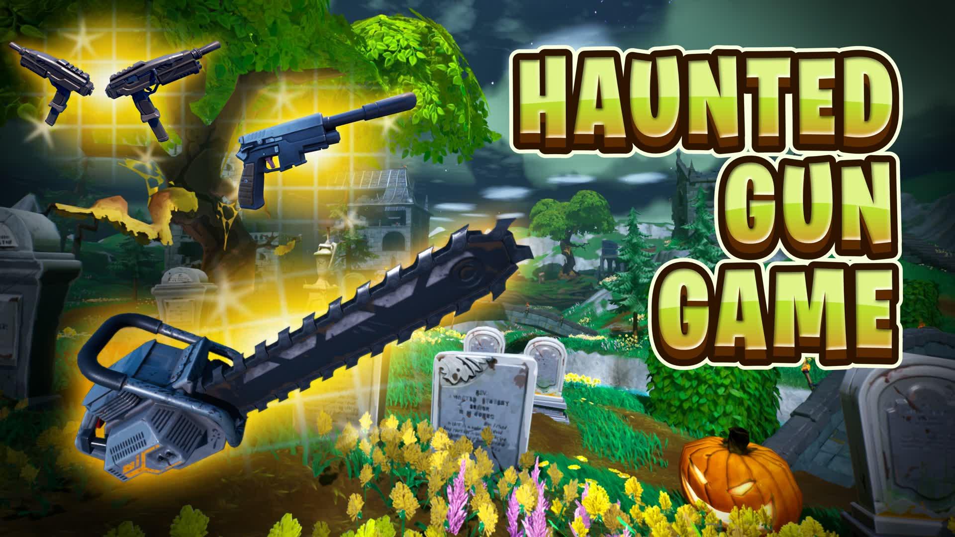 Haunted Gun Game 🎃👻🍬