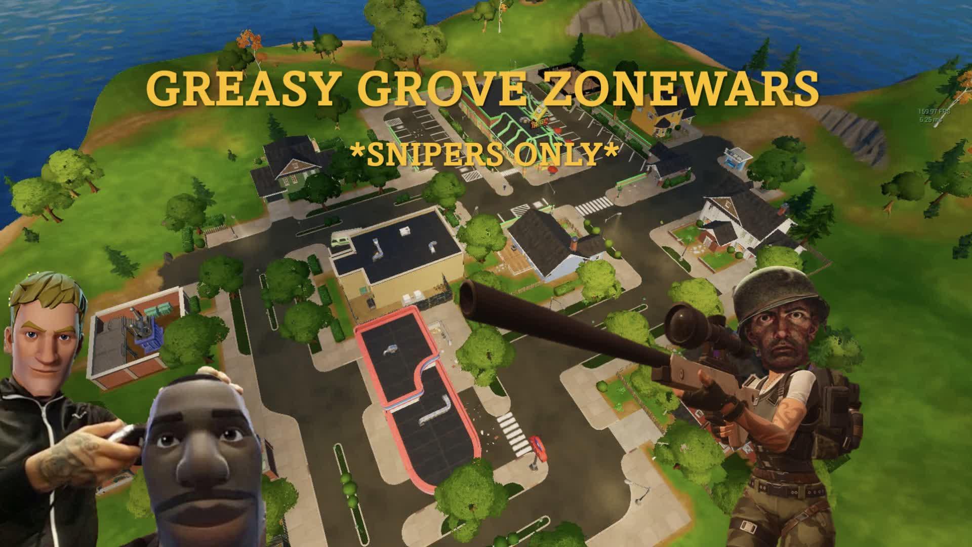 Sniper Only Greasy Grove Zonewars