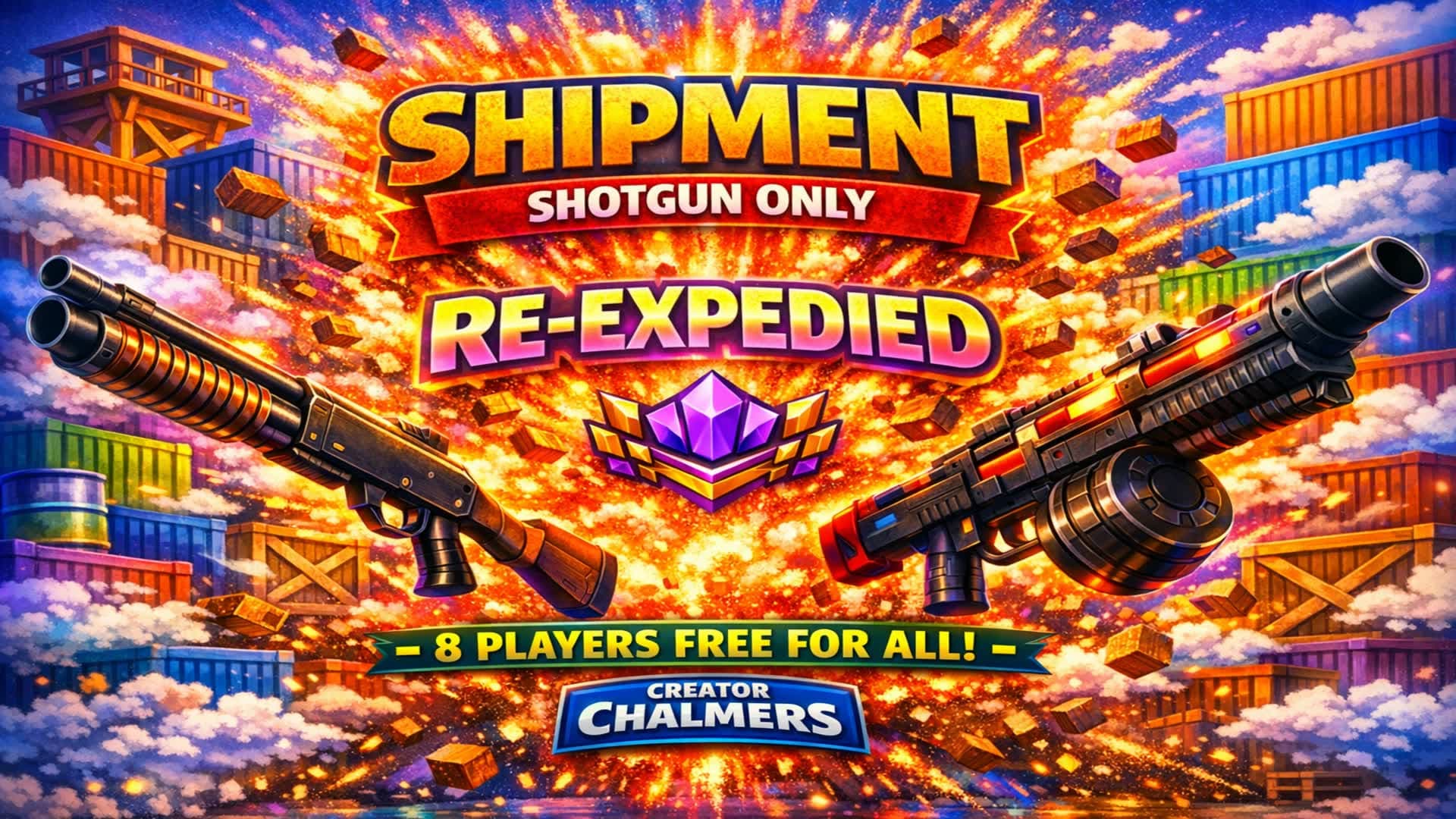 SHIPMENT – SHOTGUN ONLY RE-EXPEDIED