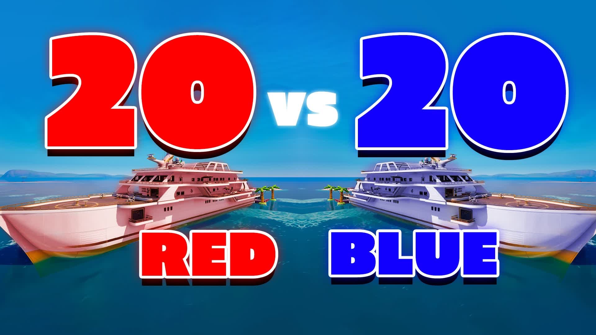 20 vs 20🔴RED VS BLUE🔵WAR🌎