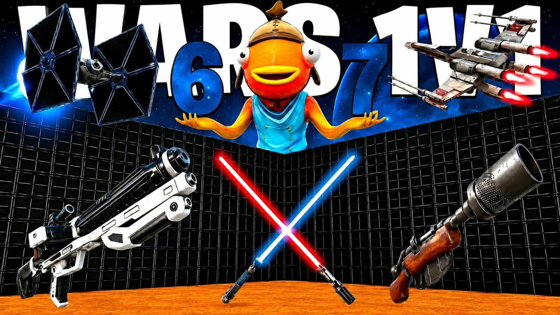 CRAZY STAR WARS 1V1 ALL GUNS BEST