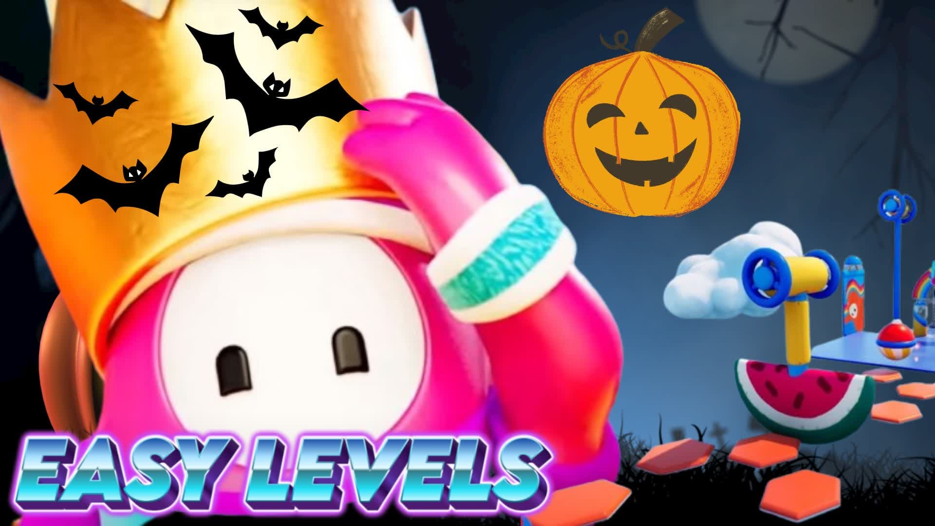 🎃​ Halloween Easy FALL GUYS 🎃​