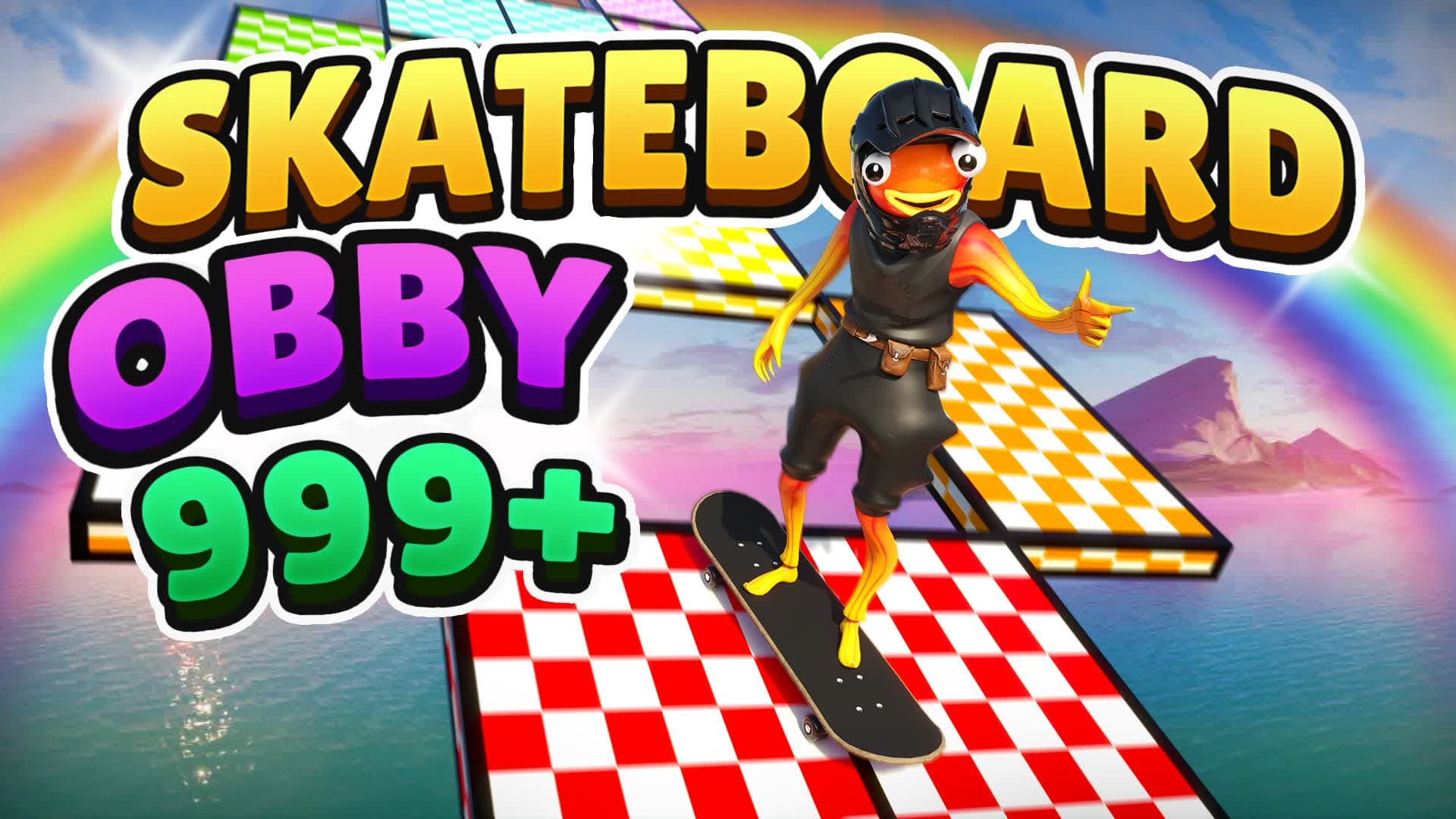 🛹 SKATEBOARD 999+ LVL OBBY PARKOUR 🌈