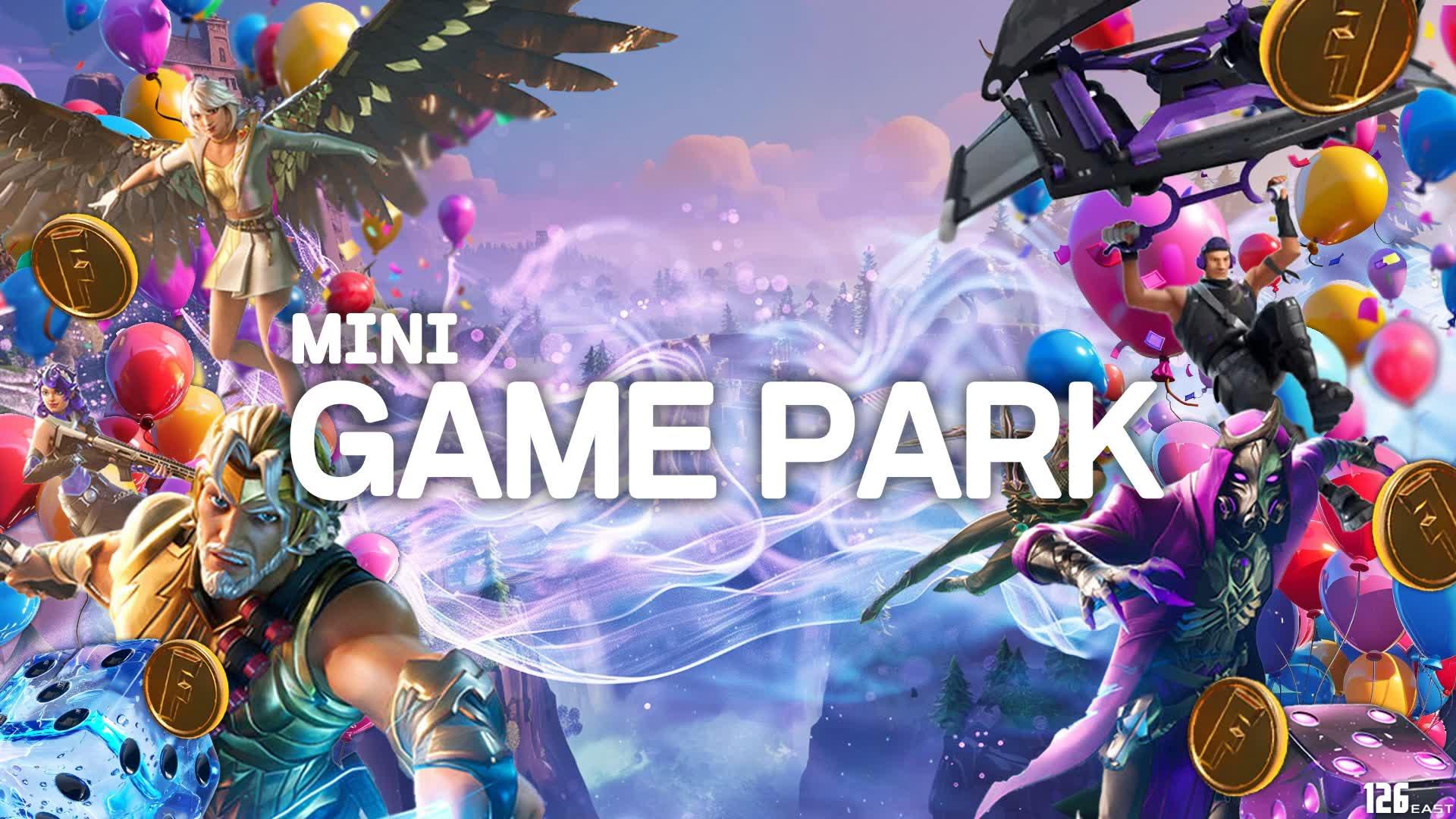 👑FORTNITE MINIGAME PARK! 10+👑