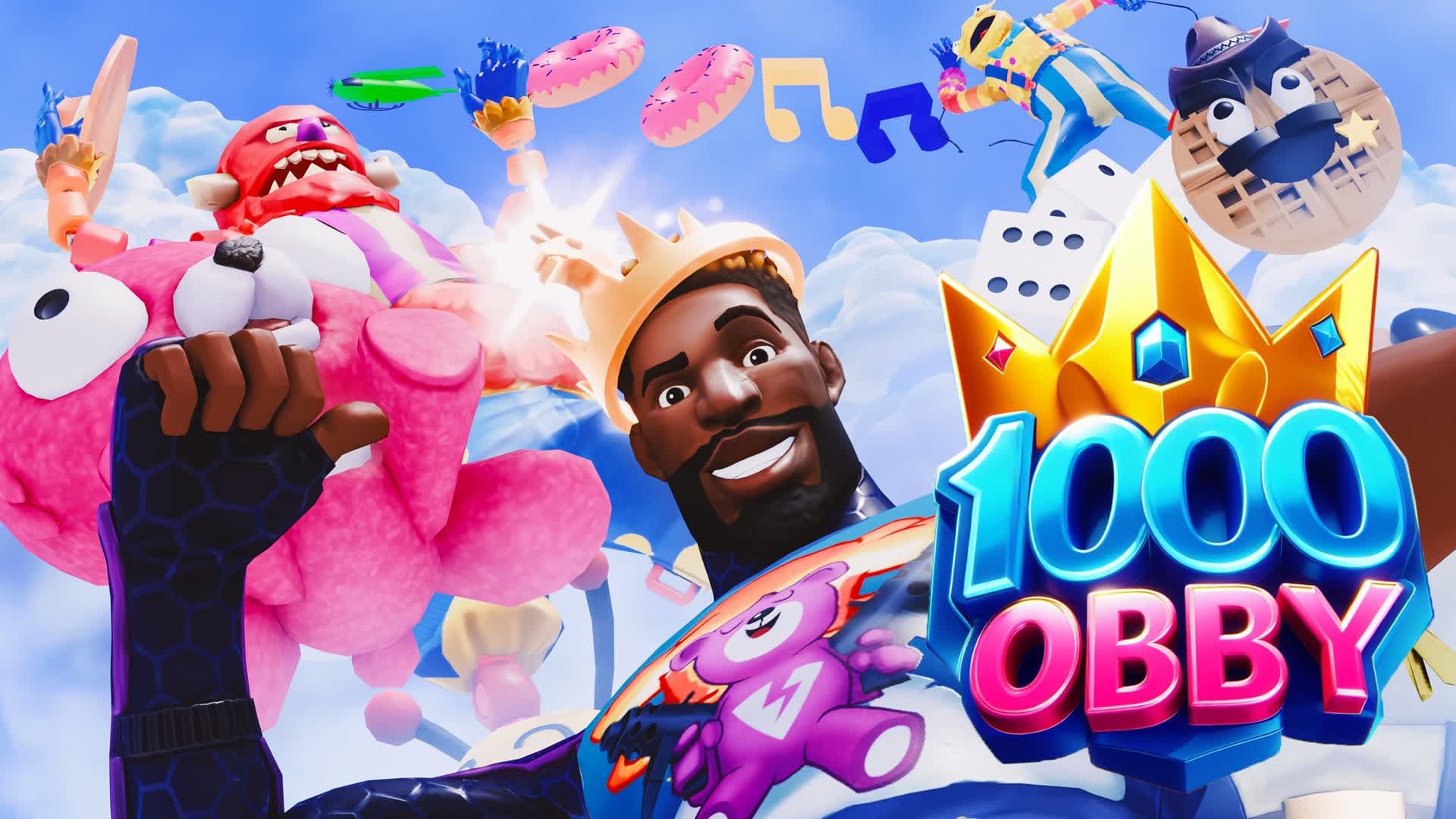 👑 1000 CROWN OBBY 👑