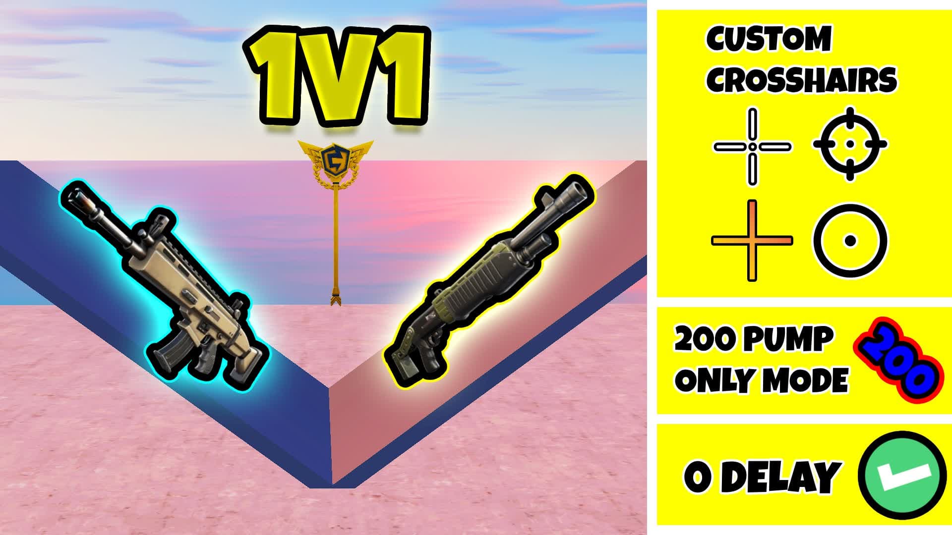 1V1 No Delay👑