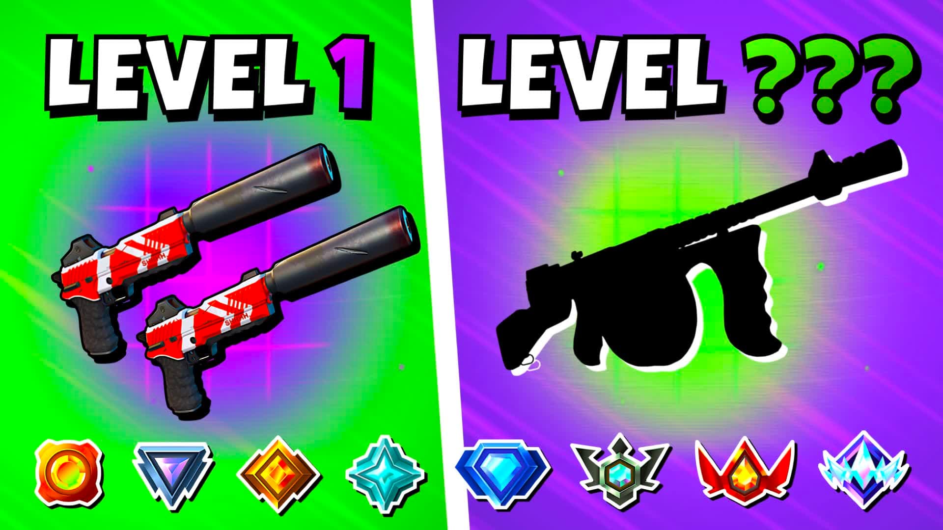 🌋 GUN GAME 🔫 LAVA ONE SHOT