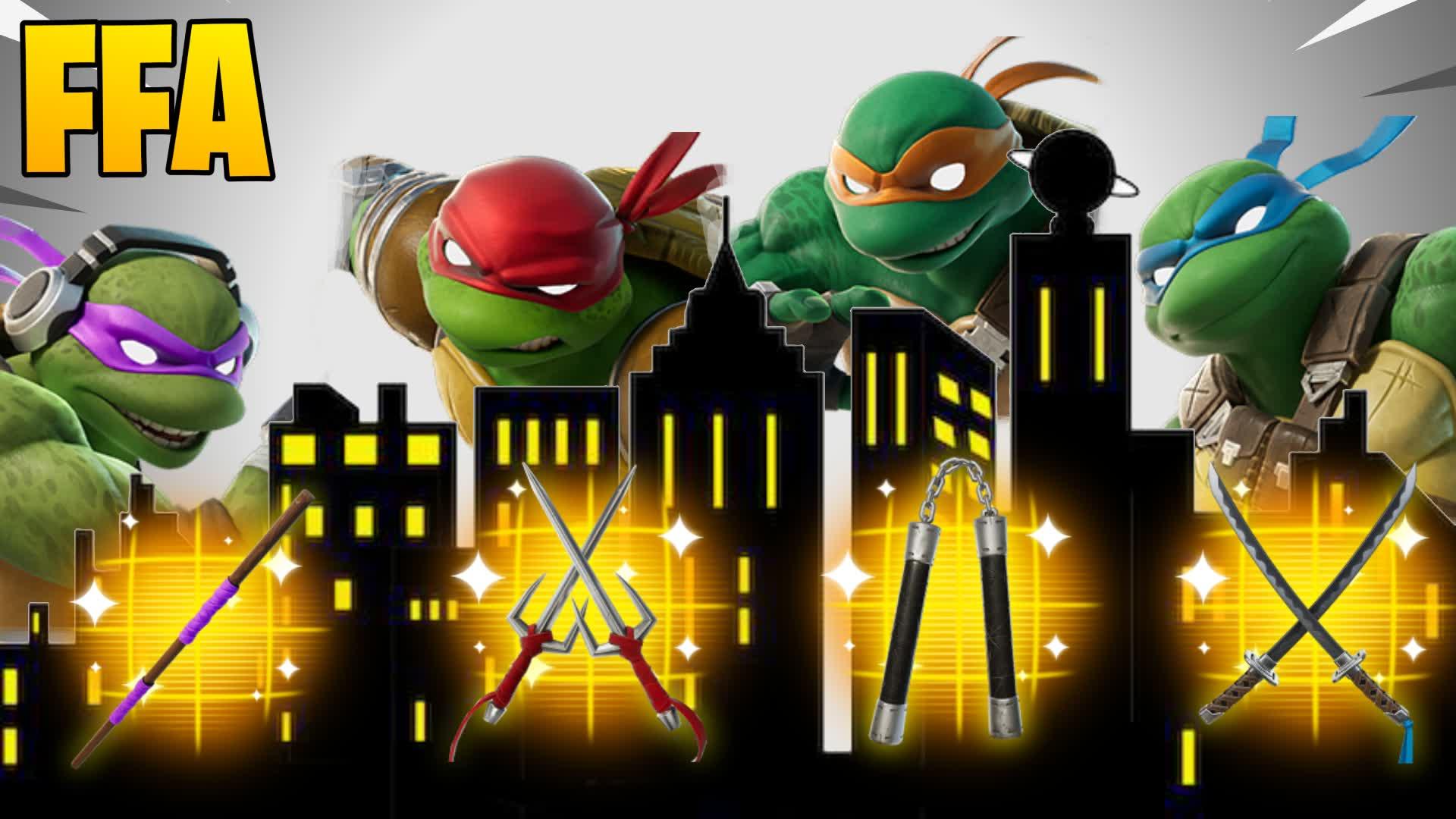 🐢TMNT - 🎮WEAPONS - FREE FOR ALL