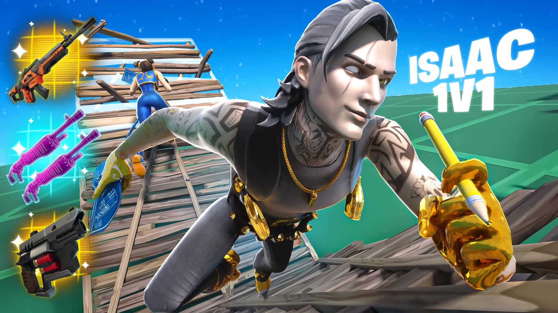 ISAAC 1V1 BUILD FIGHTS📝 [200 PUMP]