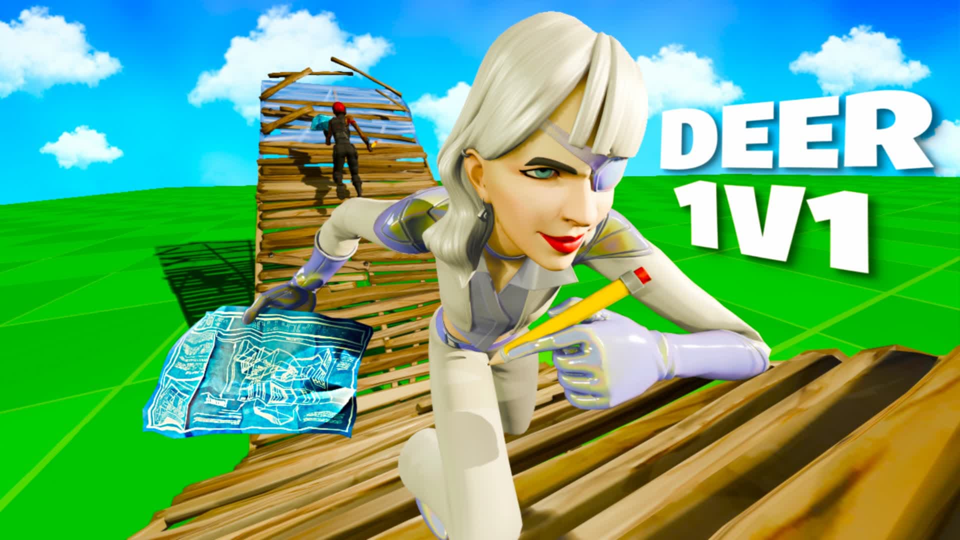 Deer 1v1 Build Fights (200 Pumps)