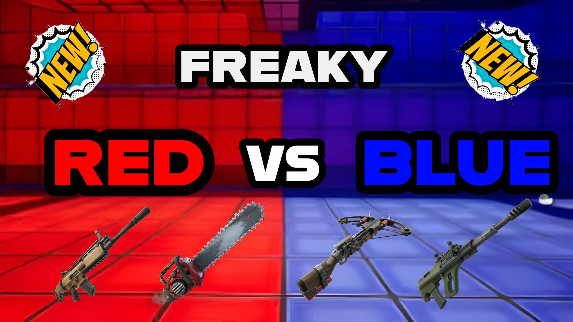 Freaky Red vs Blue