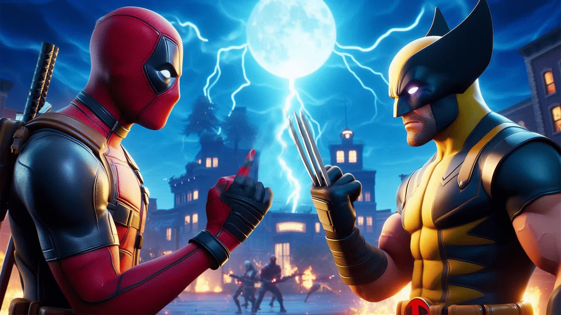 1 v 1 - Deadpool vs Wolverine