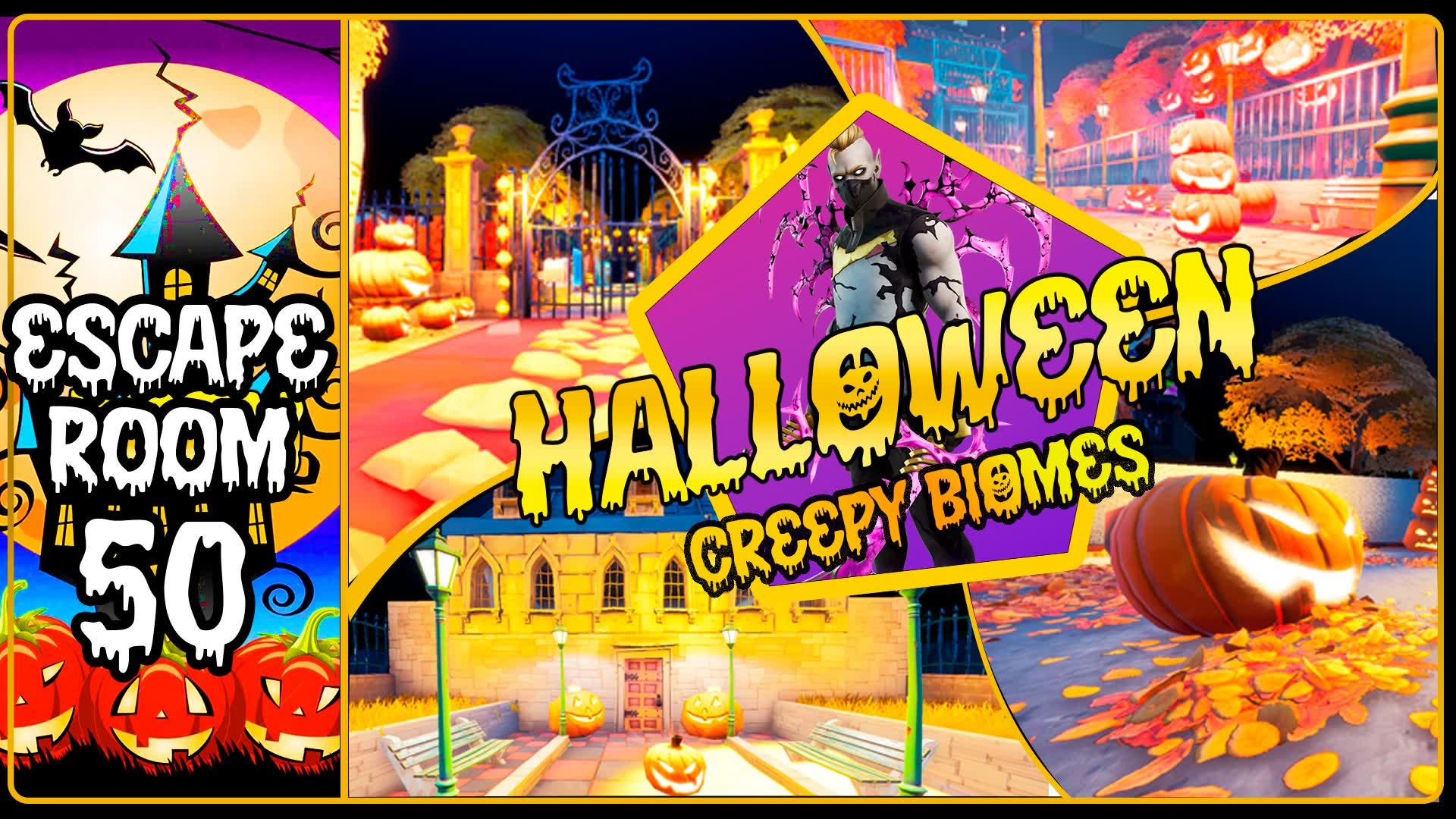 ESCAPE ROOM HALLOWEEN CREEPY BIOMES