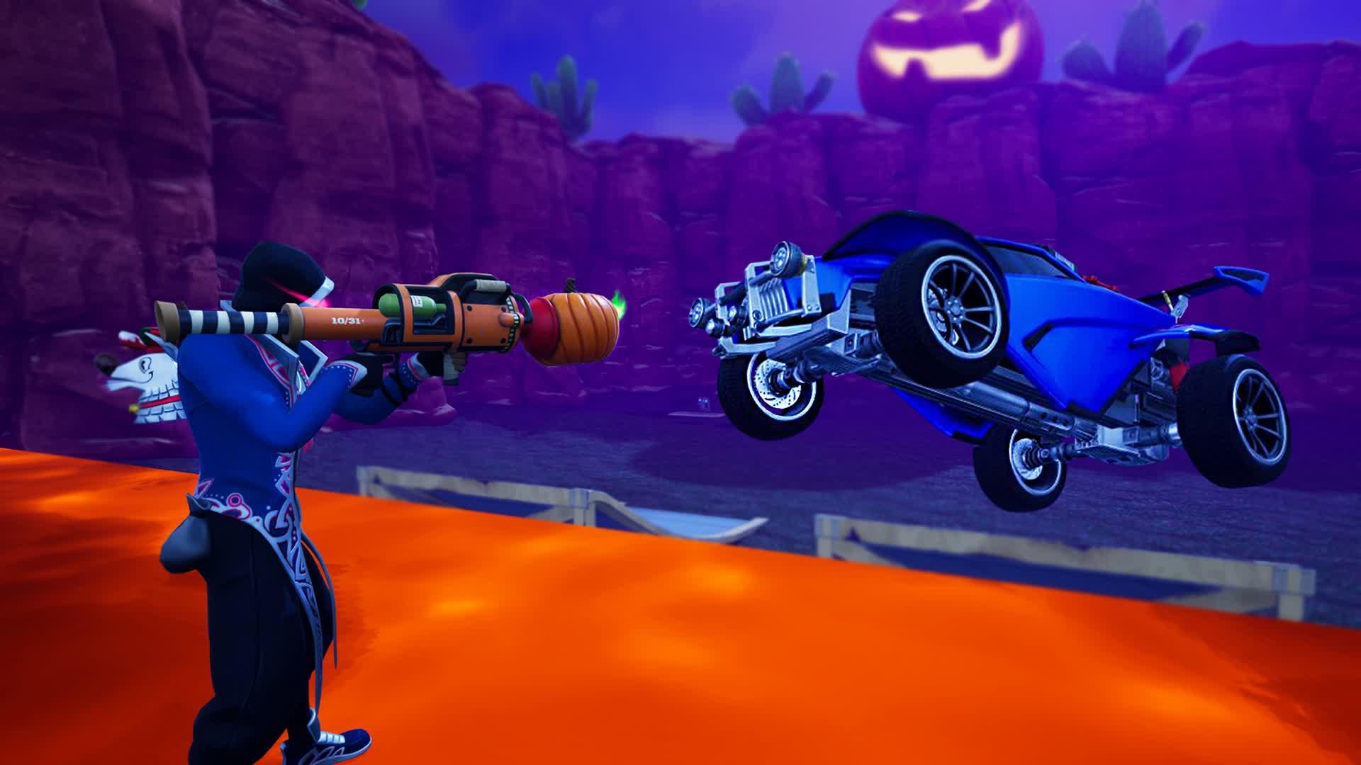 Halloween: JACK-O-LAUNCHERS vs CARS