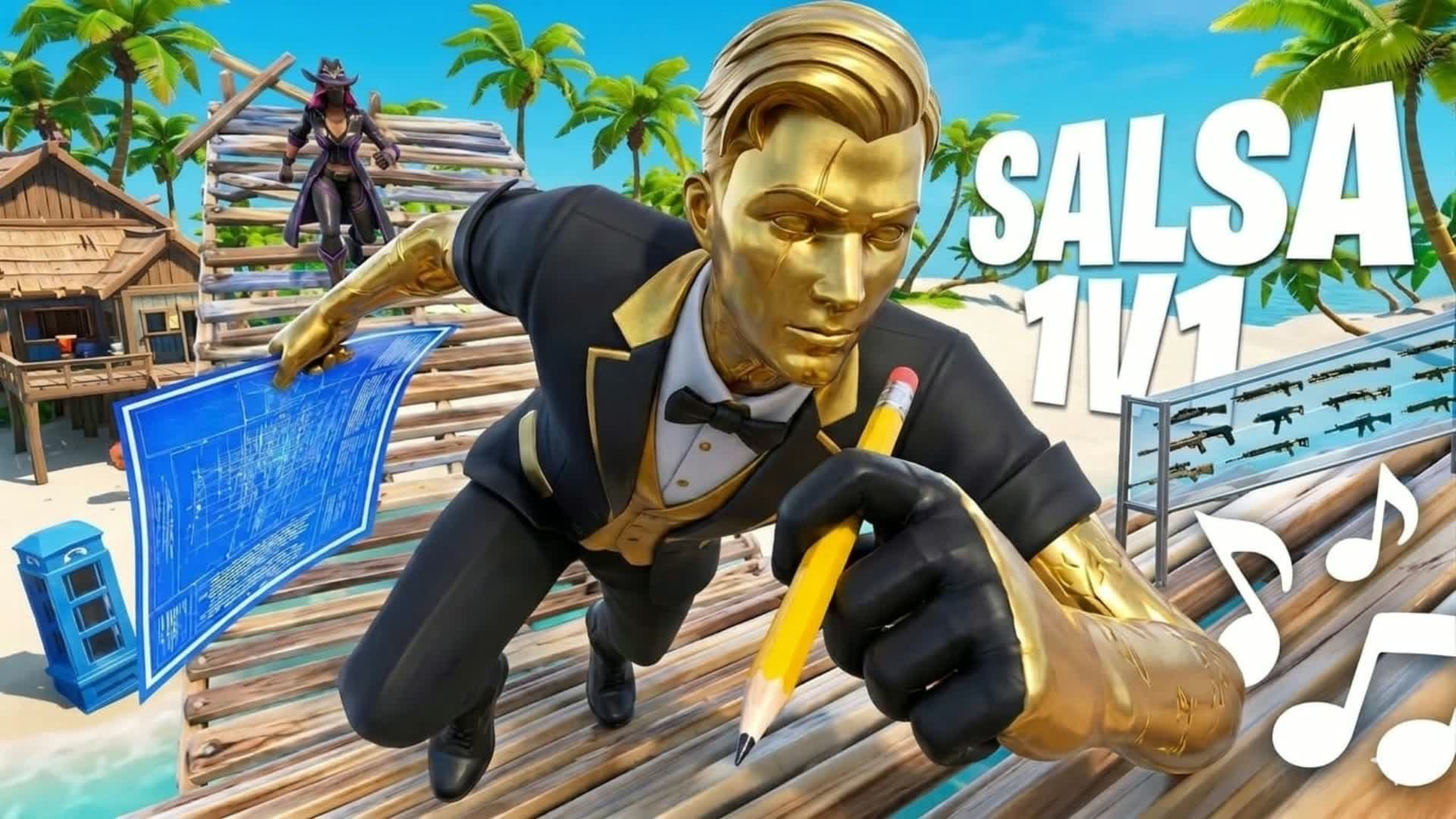 1v1 SALSA PARADISE🏜️