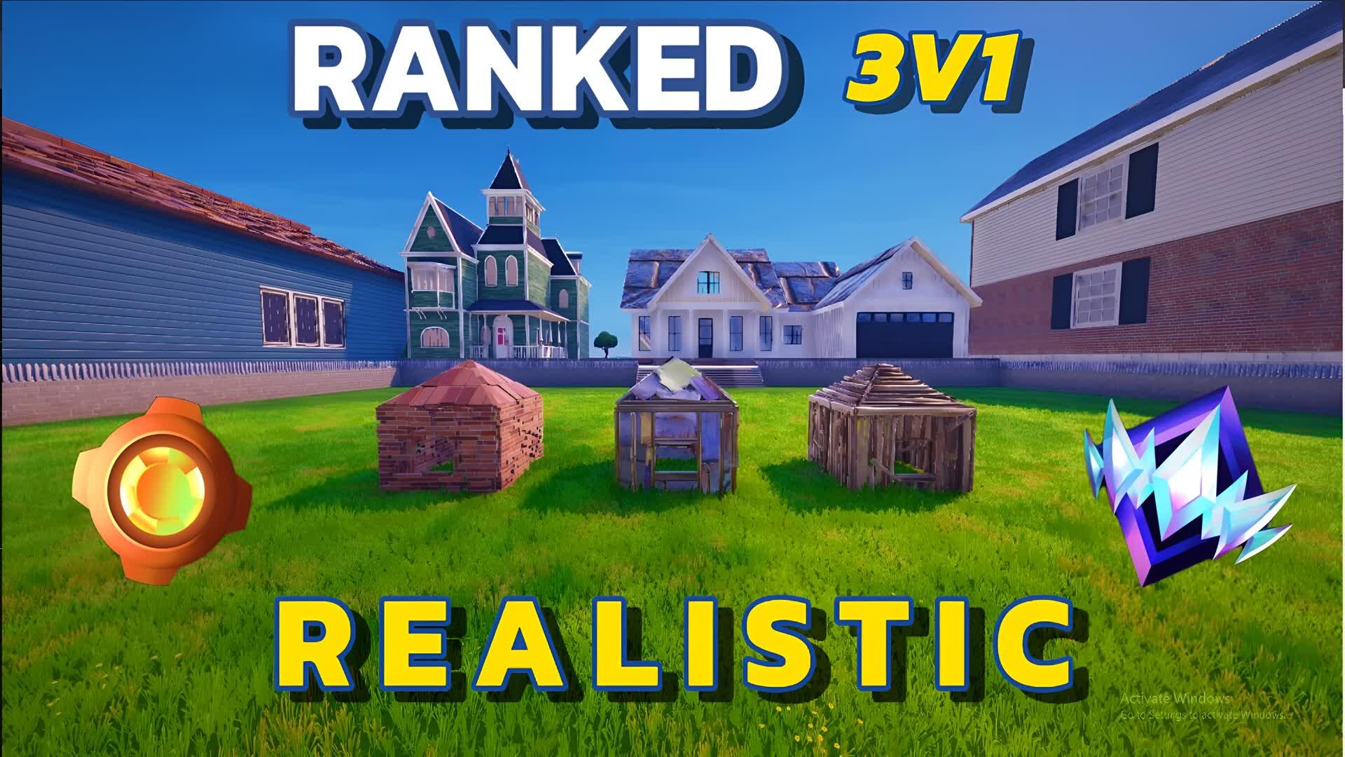 [REALISTICS RANKED [3V1] [1V1