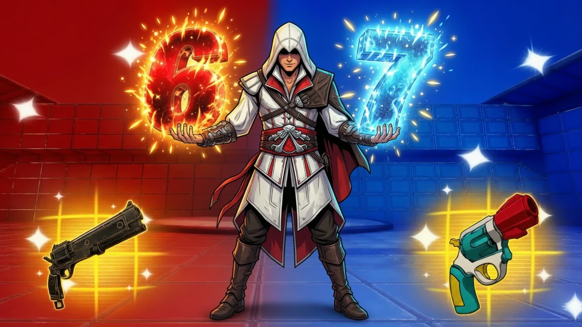 ASSASSIN'S CREED RED VS BLUE 🔴🔵 67