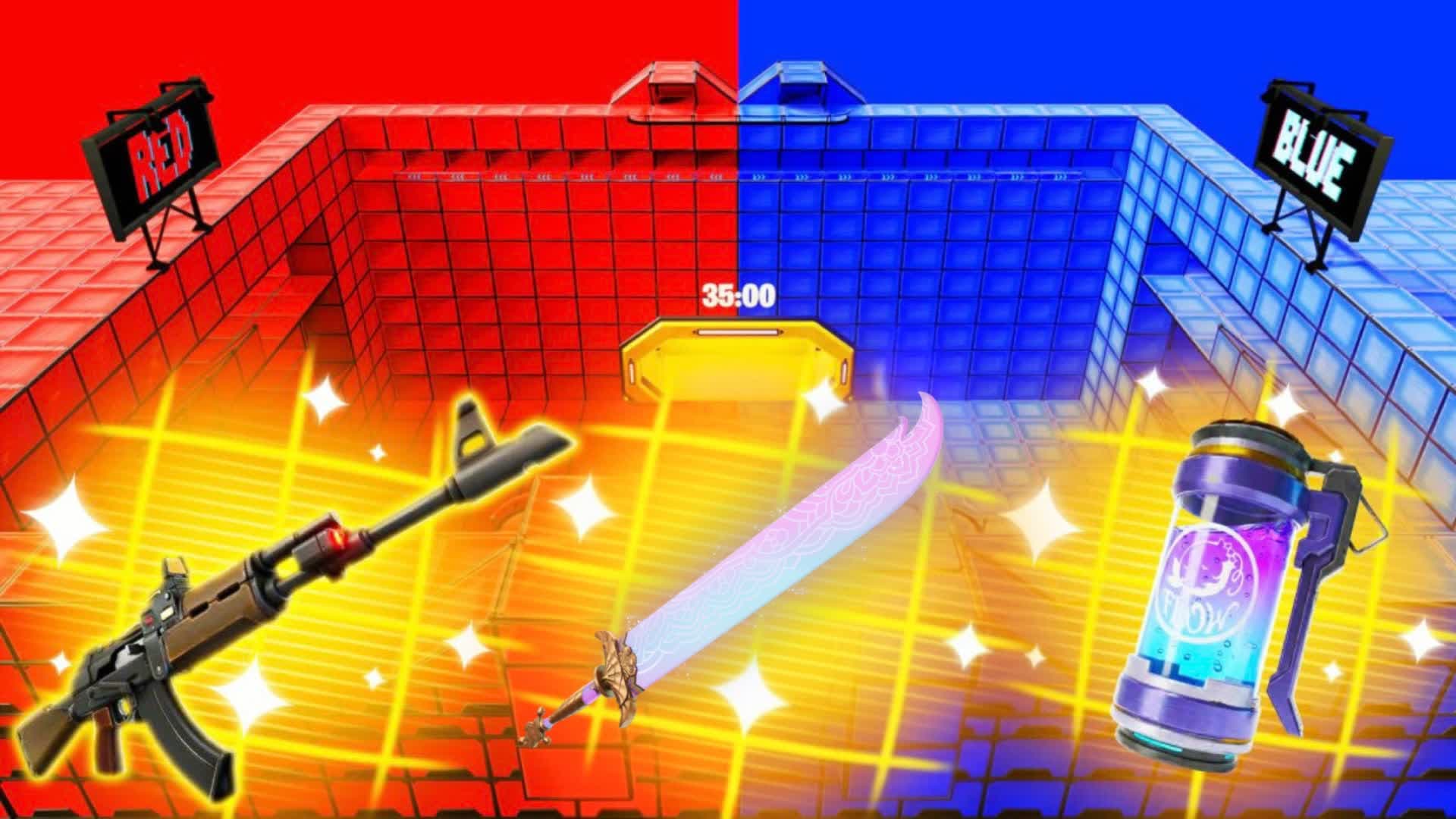 DOUBLE RED VS BLUE 🔴🔵