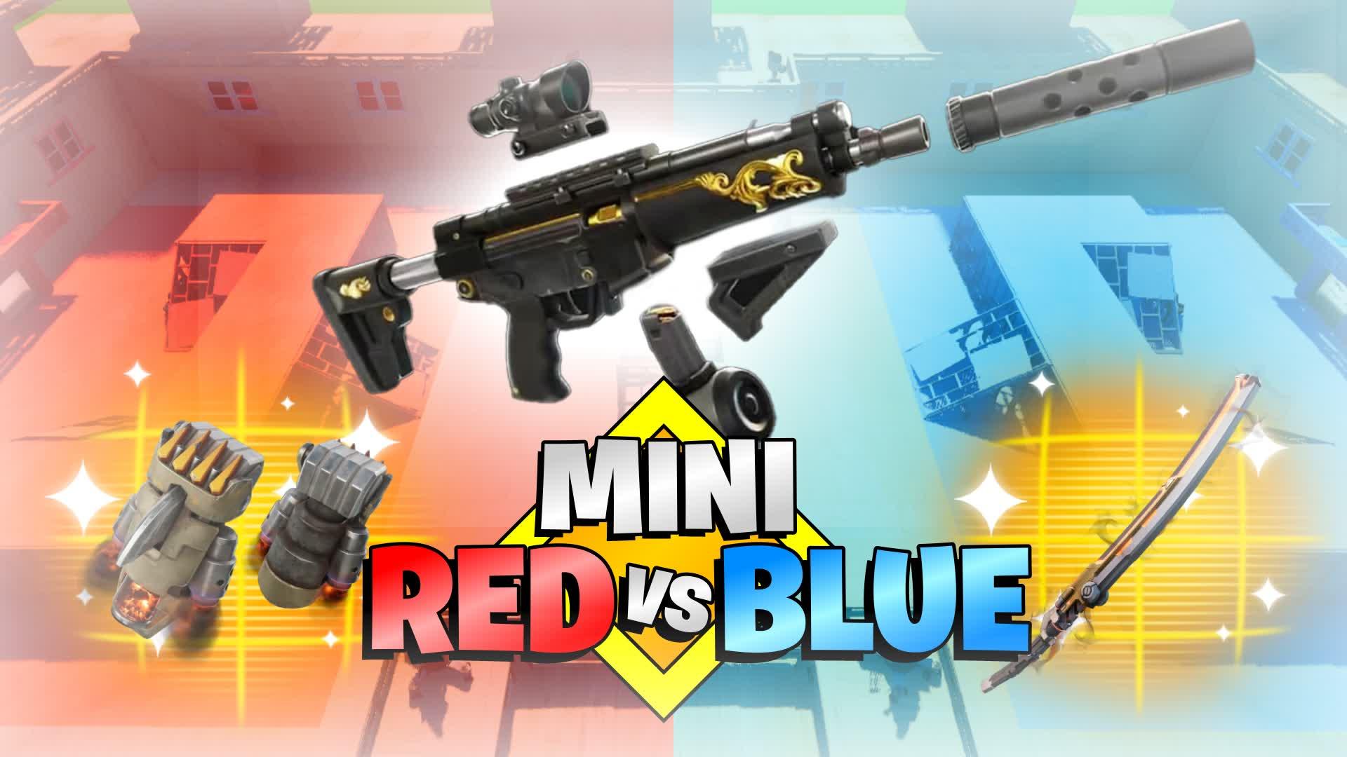 MINI 🔴RED VS BLUE🔵 - 🖍️EDIT WARS