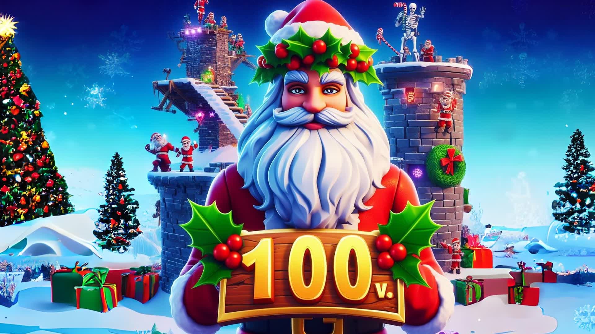 🎄100 LEVEL SANTA DEATHRUN🎄