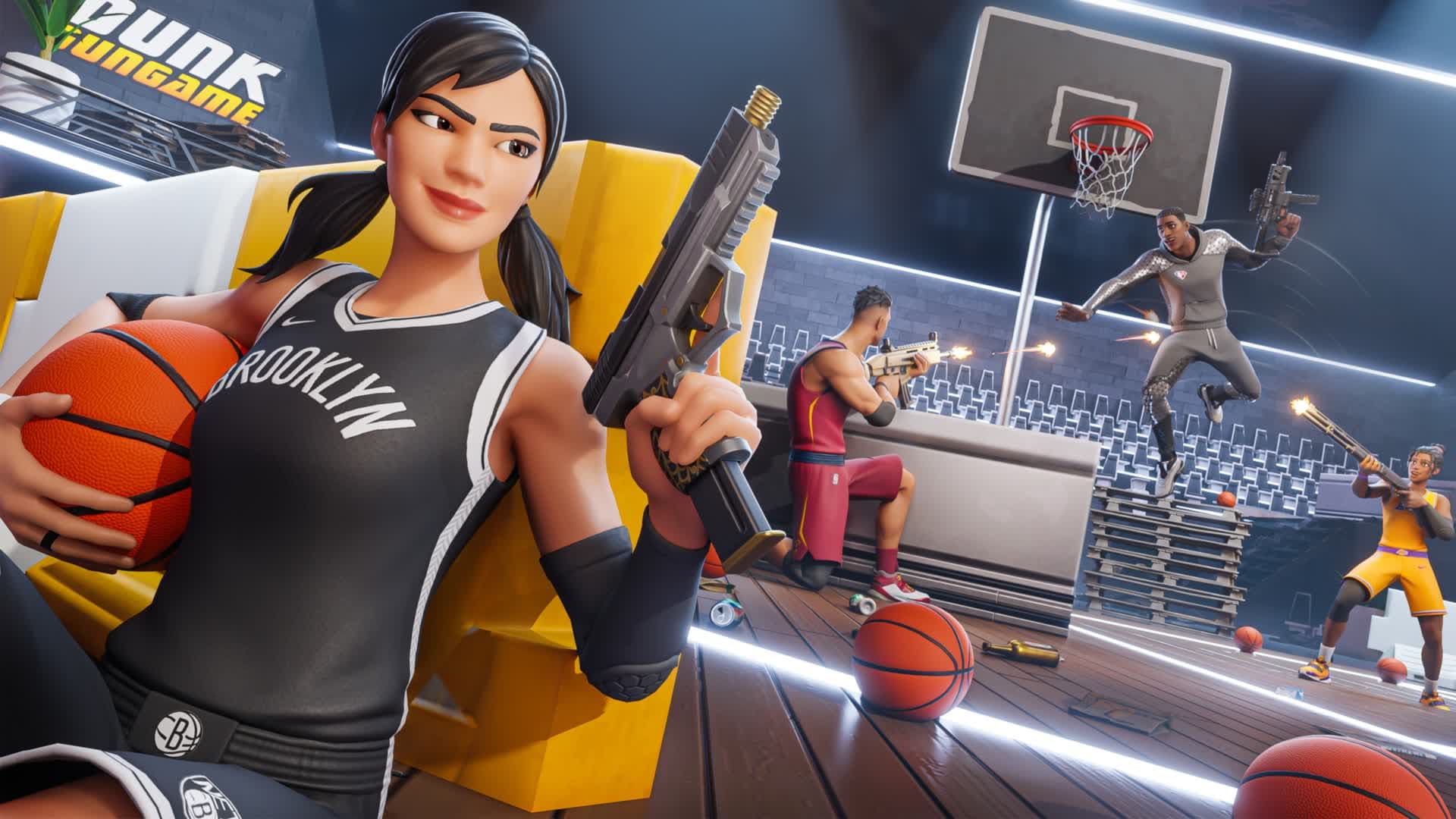 DUNK 🏀 GUN GAME