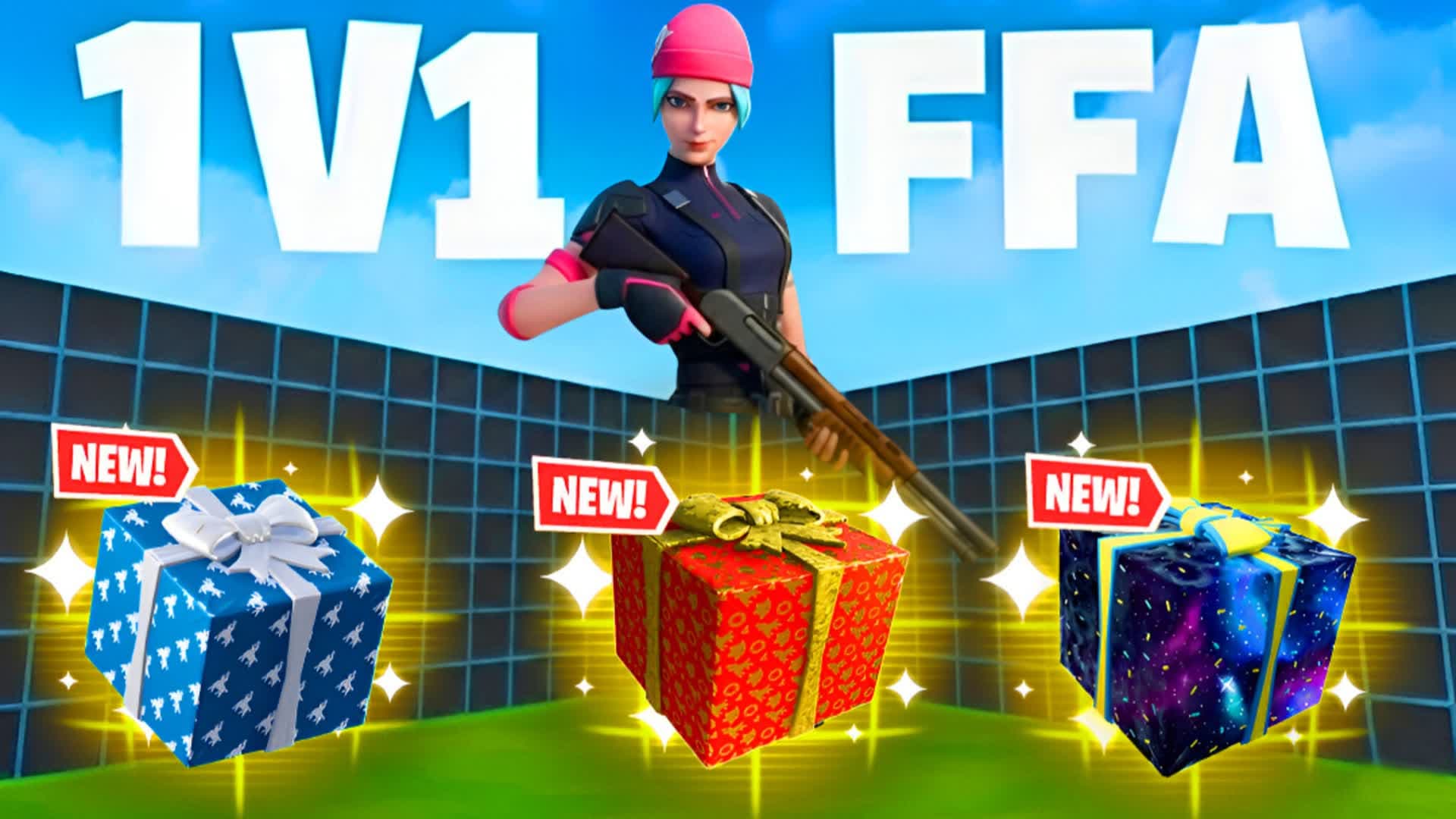 1V1 PVP FFA – EVERY GUN & VEHICLES 🎯