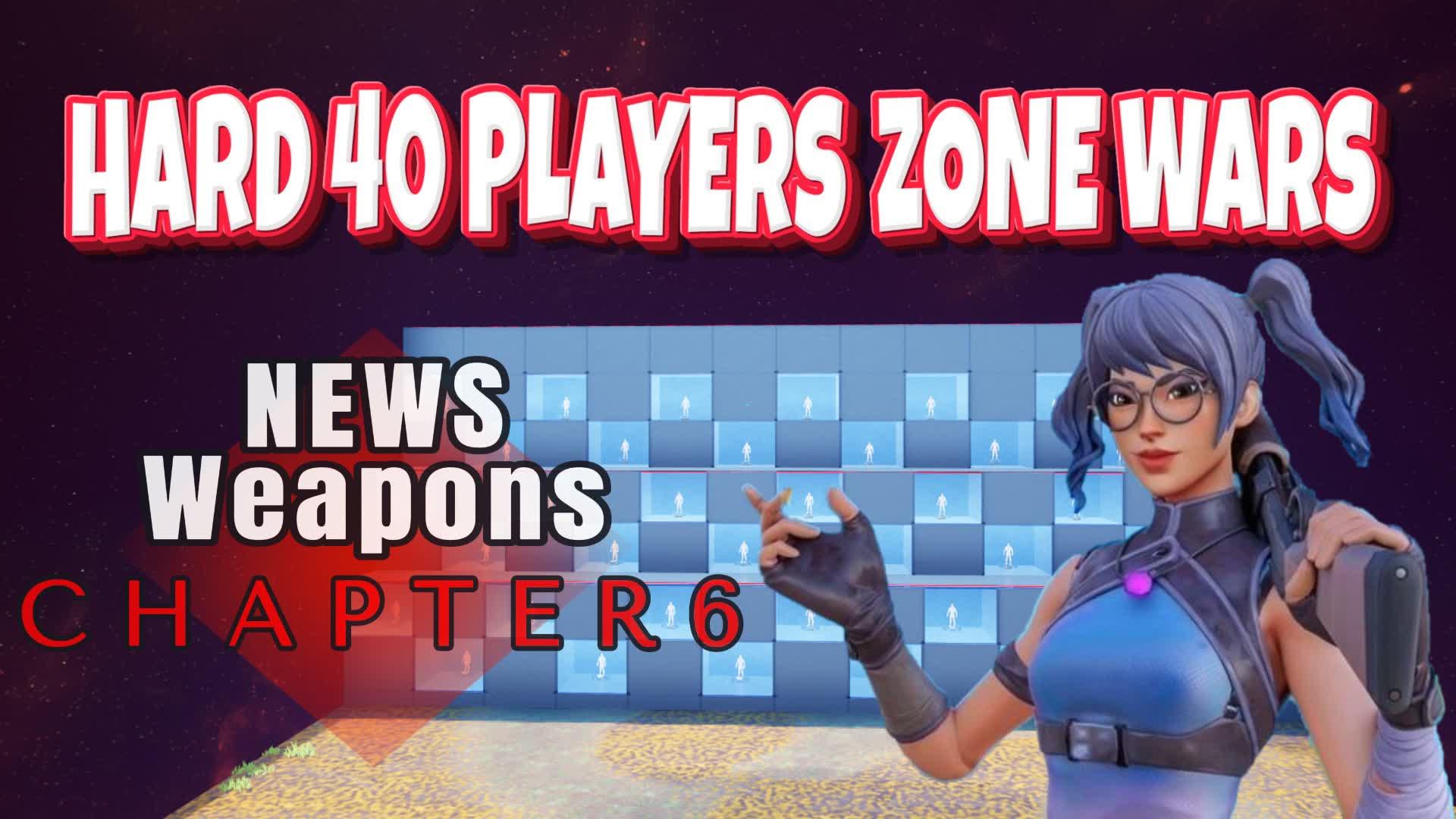 Hard 40 Players Zone Wars