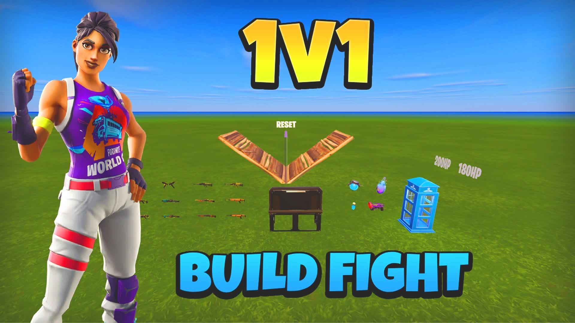 1V1 BUILD FIGHT (NEW CHAPTER 4 WEAPONS!)