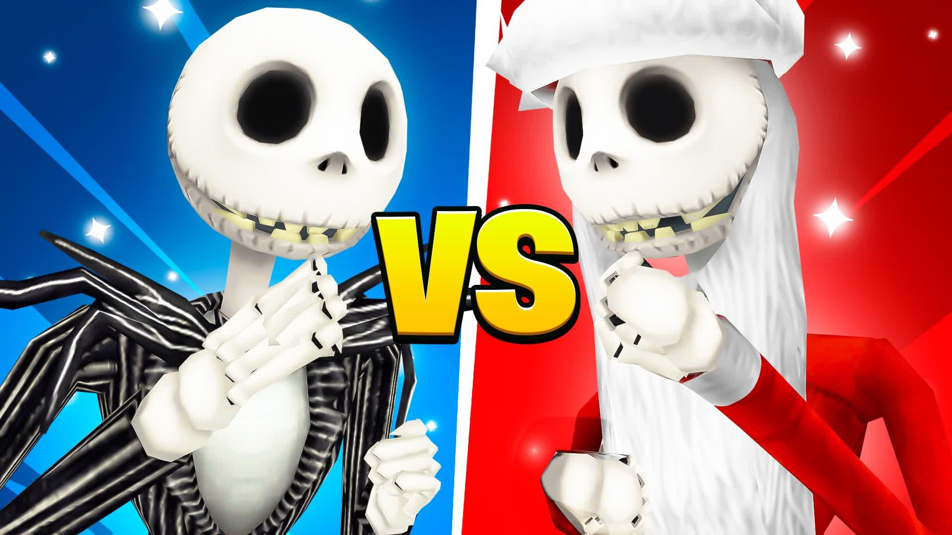 💀Jack Skellington Vs Santa Jack🎅