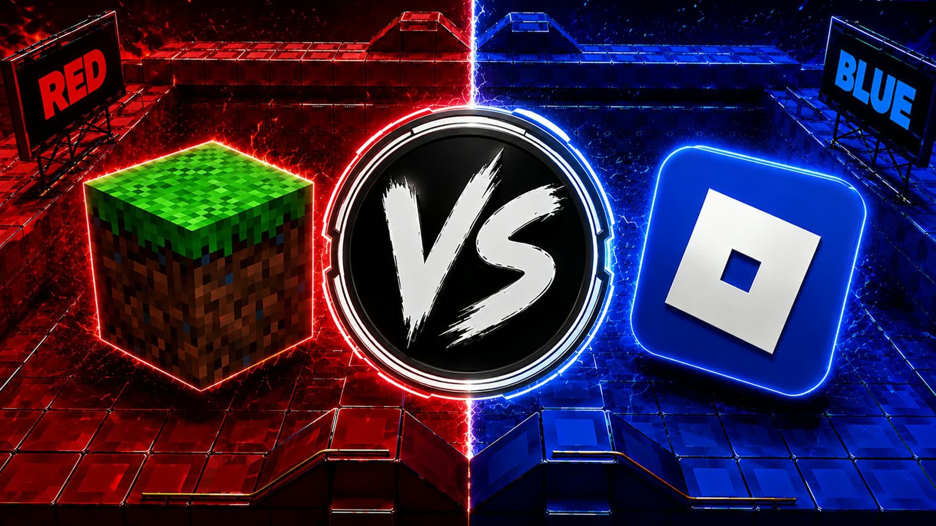 RED VS BLUE 🔵🔴 top