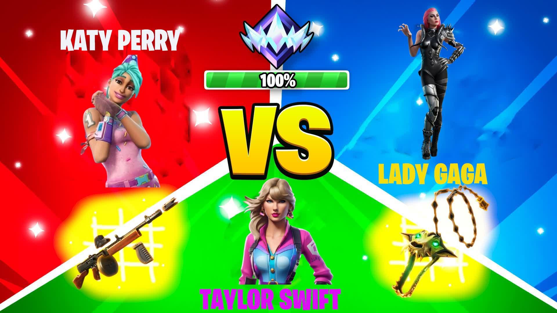 KATY PERRY vs LADY GAGA vs TAYLOR SWIFT