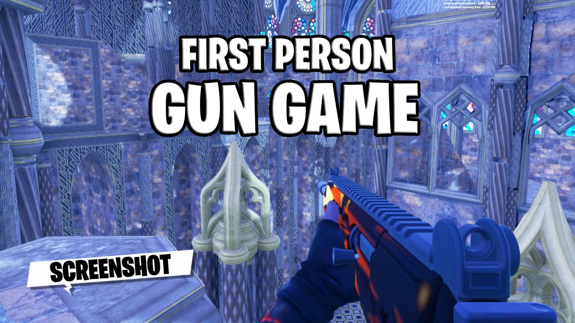 Realistic First Person Infinite Gun Game