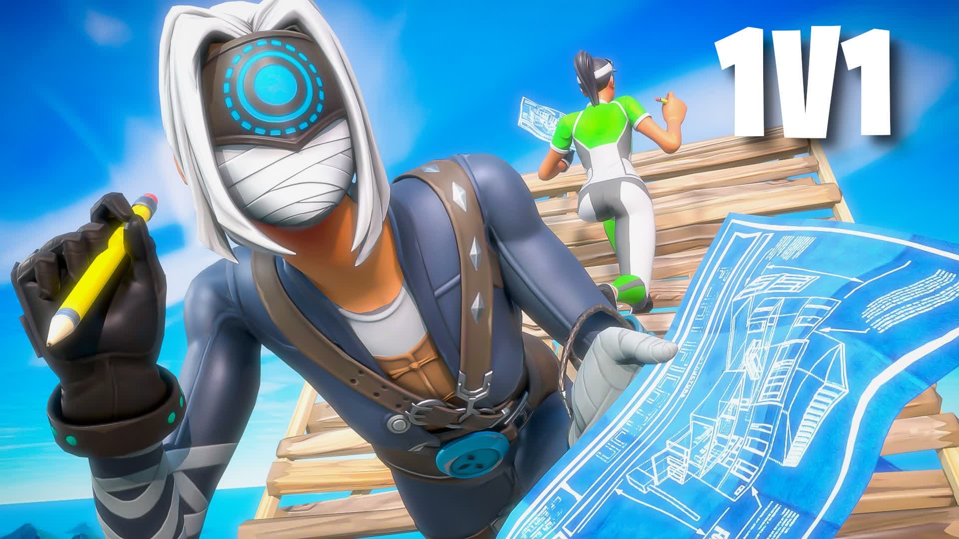 JUST 1V1 BUILD FIGHT 2v 📝