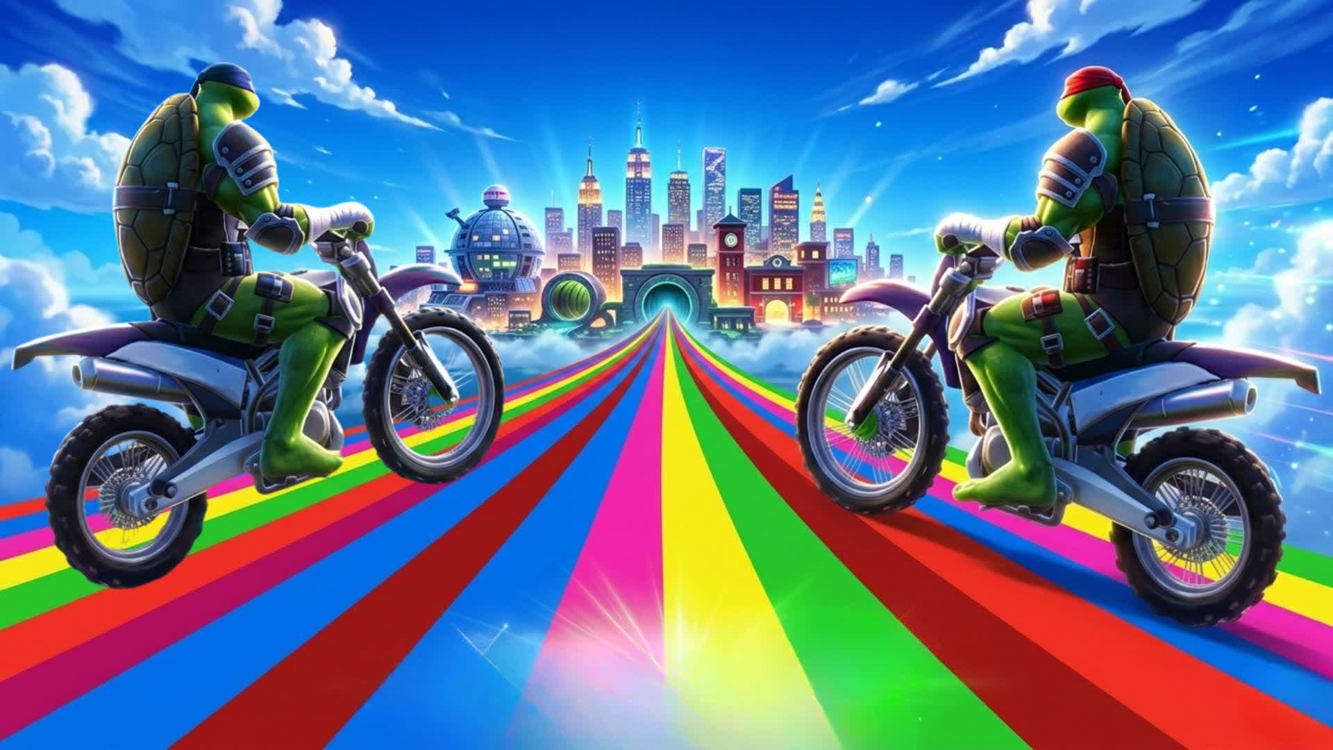 TMNT - CARS GAMES SUPER ROAD