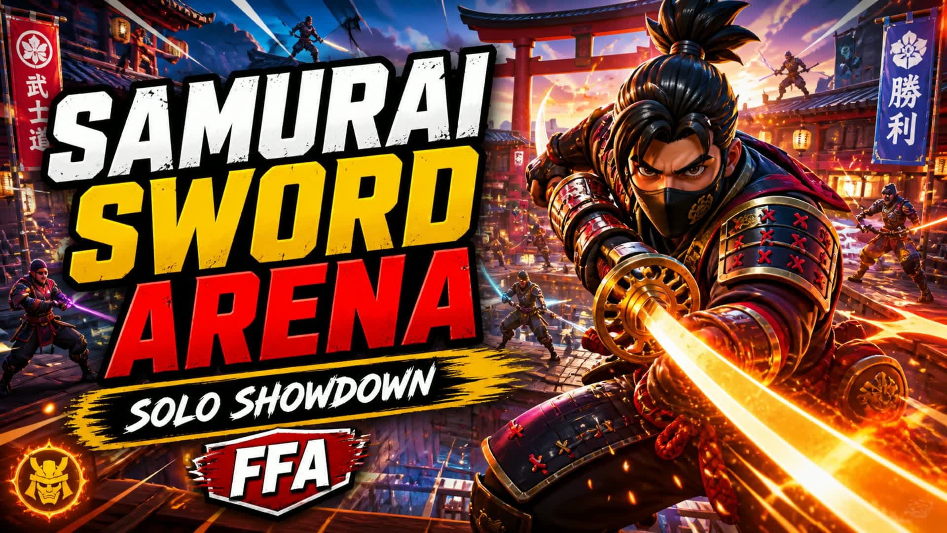 Samurai Sword Arena: Solo Showdown (FFA)