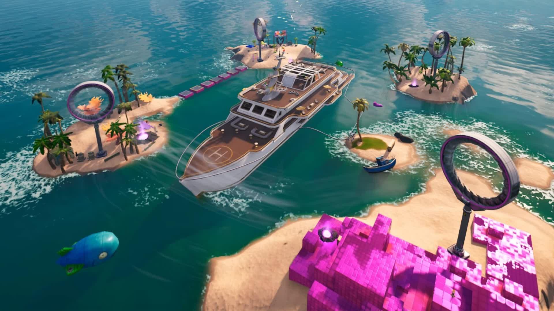 ⛴️ The Yacht  | EL YATE  | Gun Game 🏖️