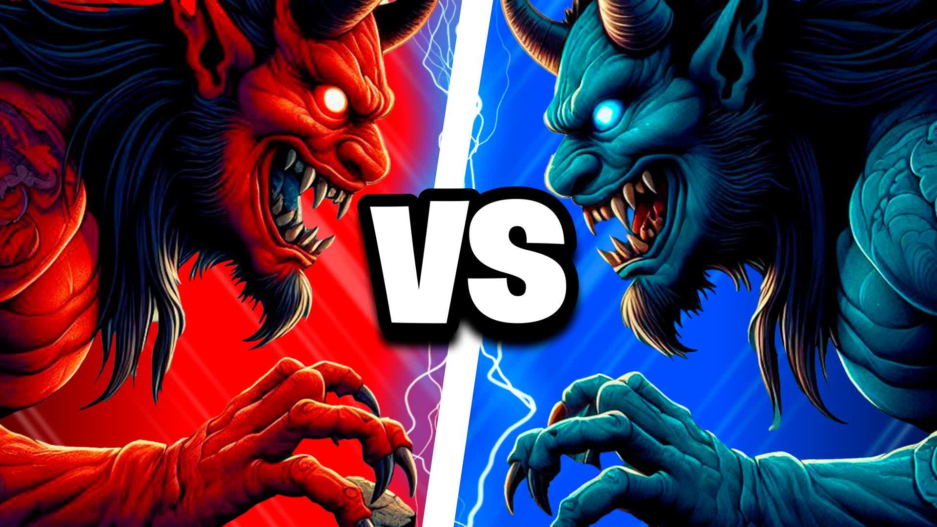 RED VS BLUE 🔴🔵ONI FIGHT