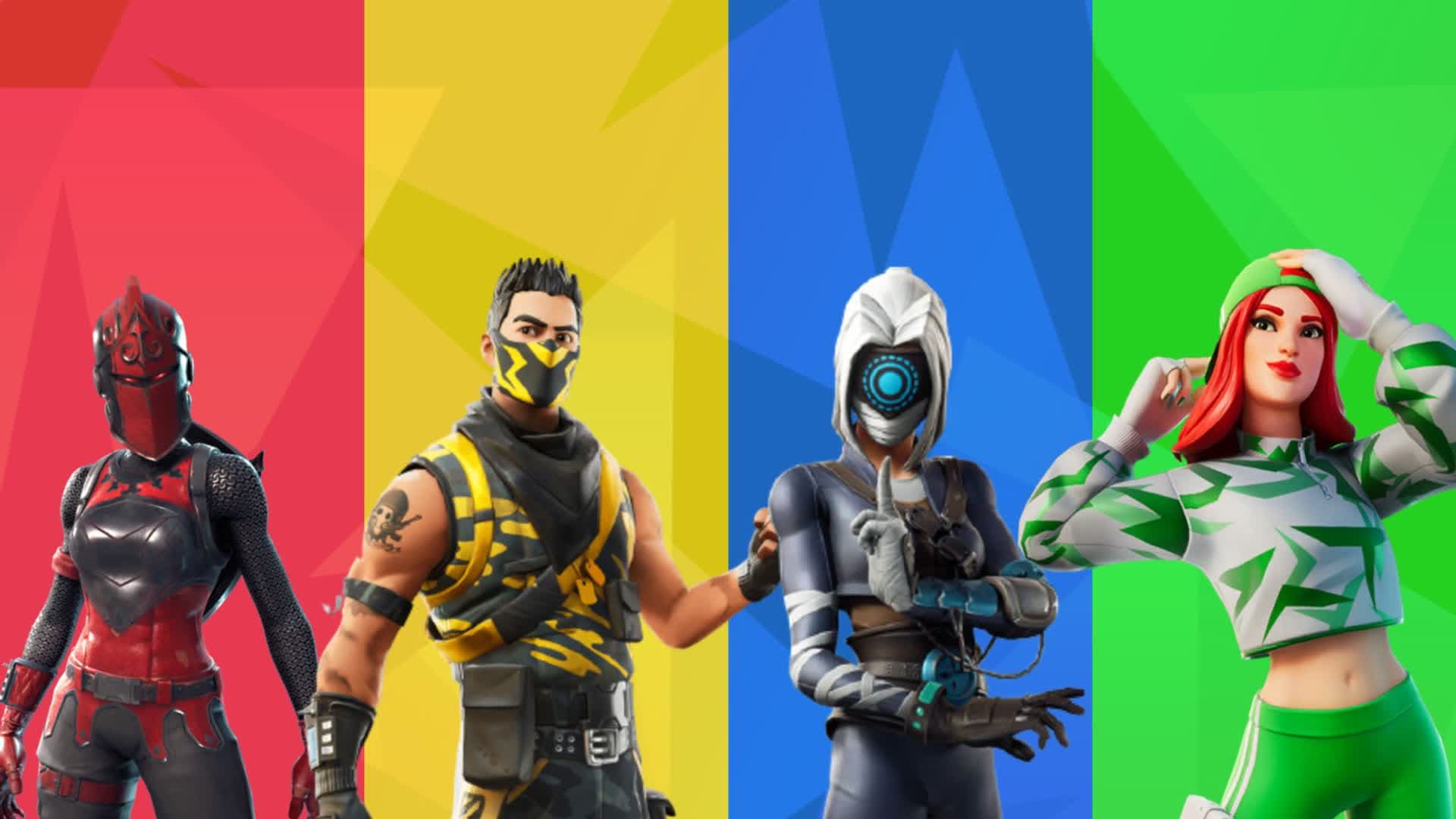 🟥Red vs 🟦Blue vs 🟩Green vs 🟨Yellow