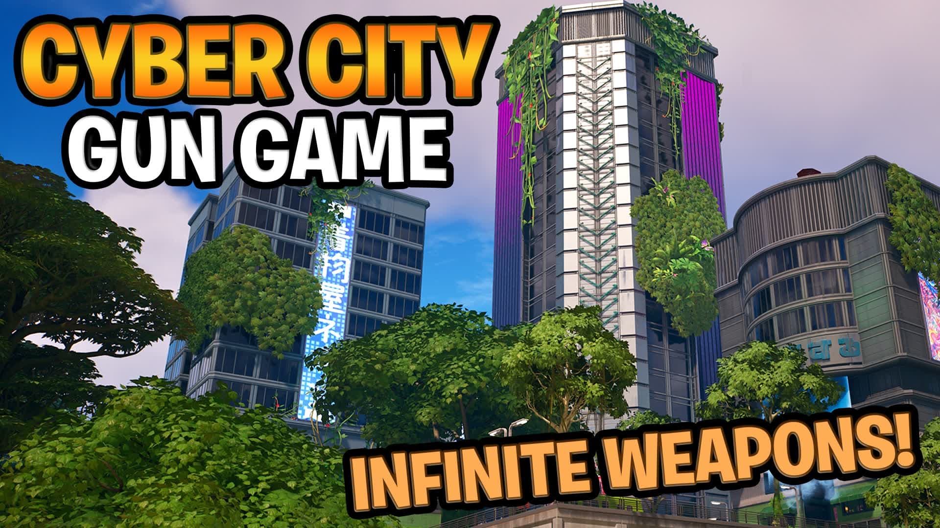 CYBER CITY GUN GAME 🏙️ ONE SHOT 🎯