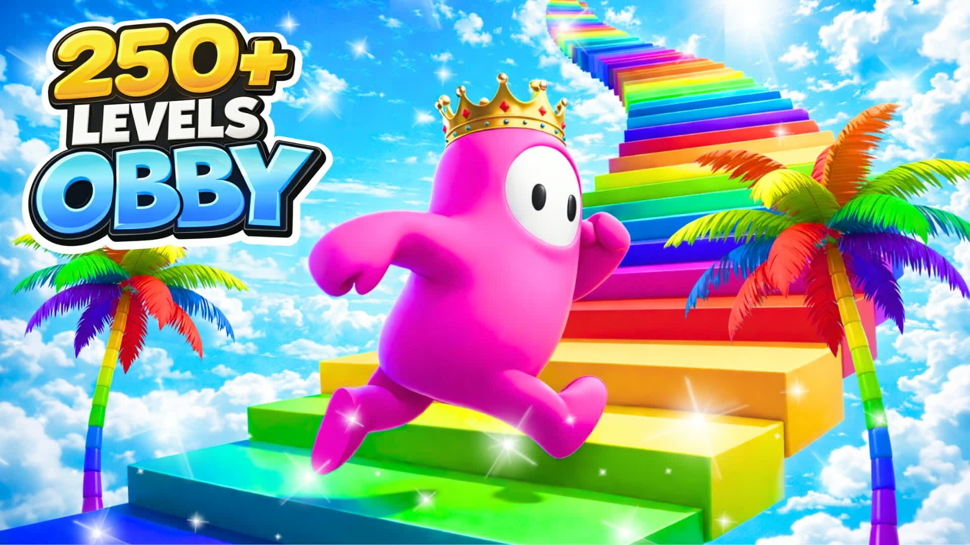 🌈OBBY PARKOUR / FALL GUYS🌈