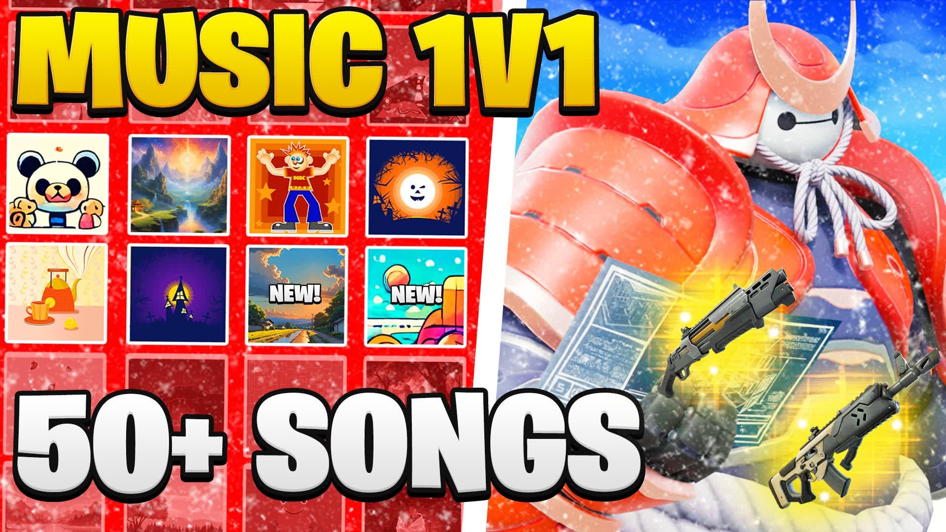 🎵 BEST MUSIC 1v1 🏆 [50+ SONGS]