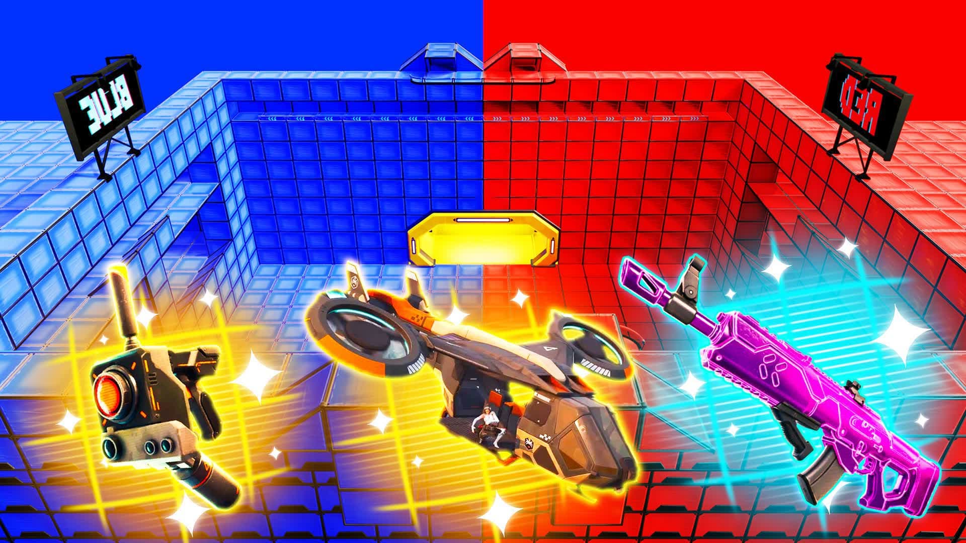 MEGA ⭐️ RED VS BLUE 🔴🔵 (Basic)