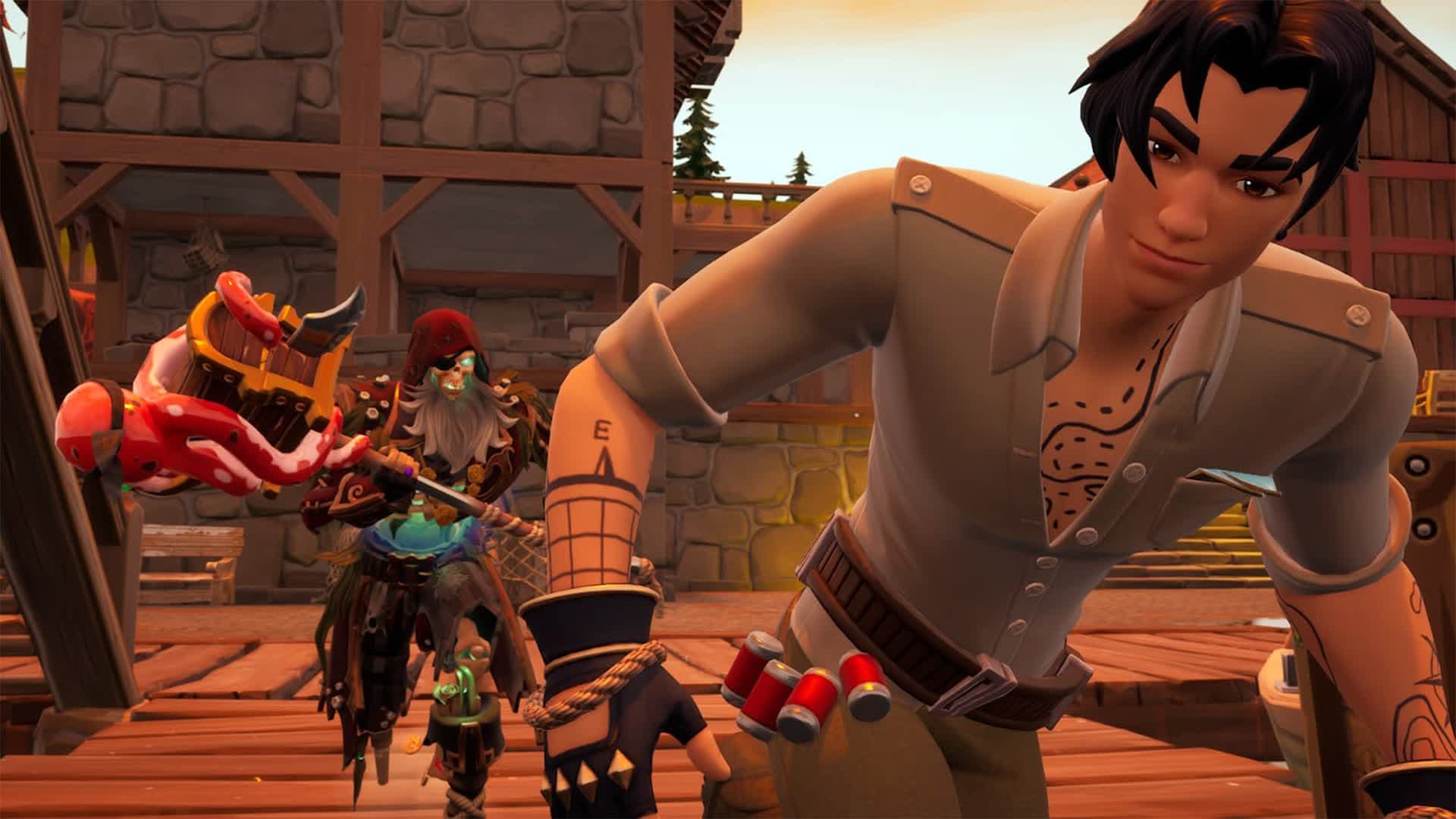 Pirate Town Lucky Gun Game